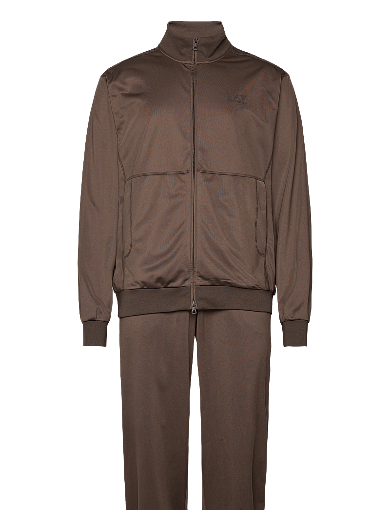 EA7 - TRACKSUIT - træningsdragter - turkish coffee - 0