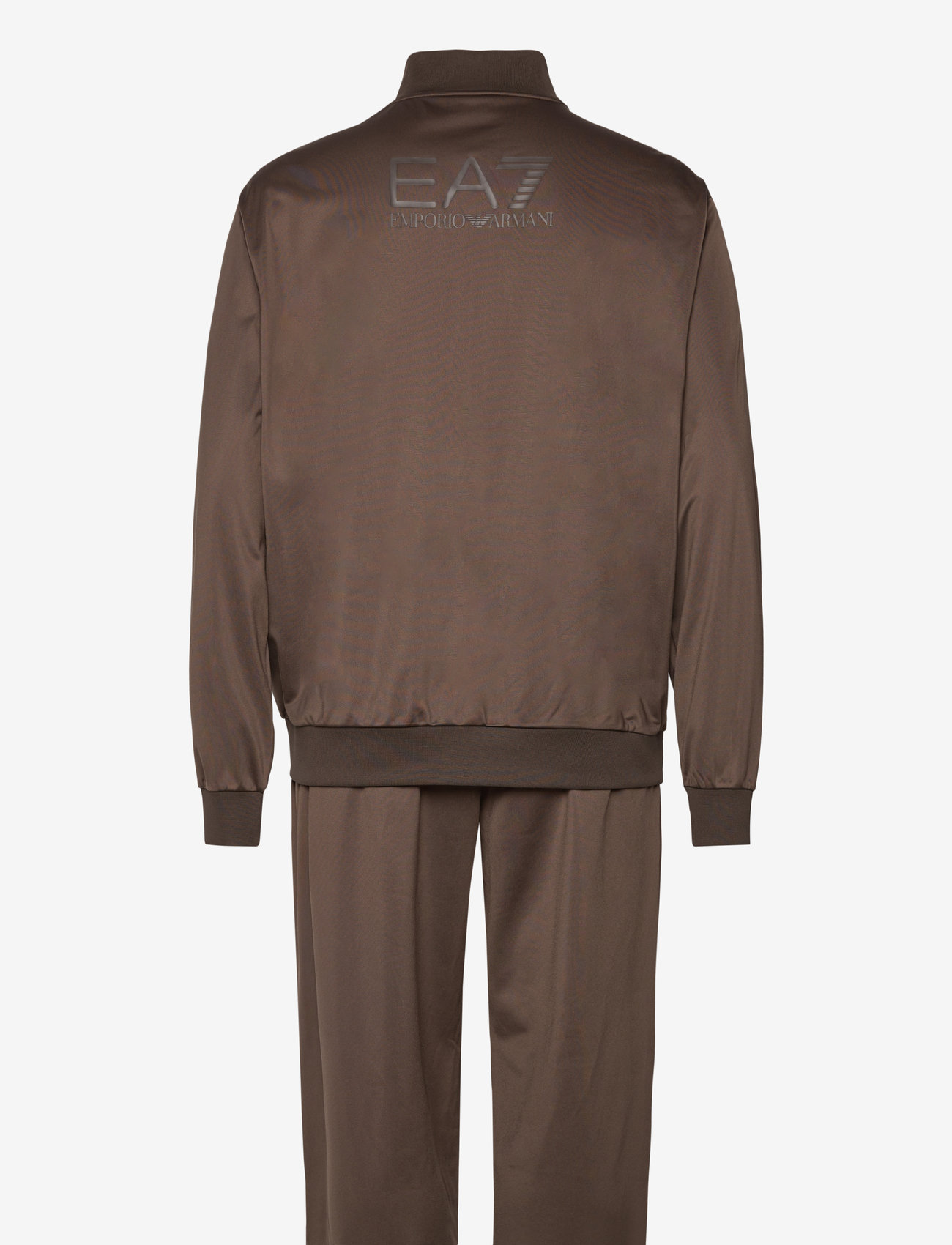 EA7 - TRACKSUIT - track jacketstrainingsanzug - turkish coffee - 1