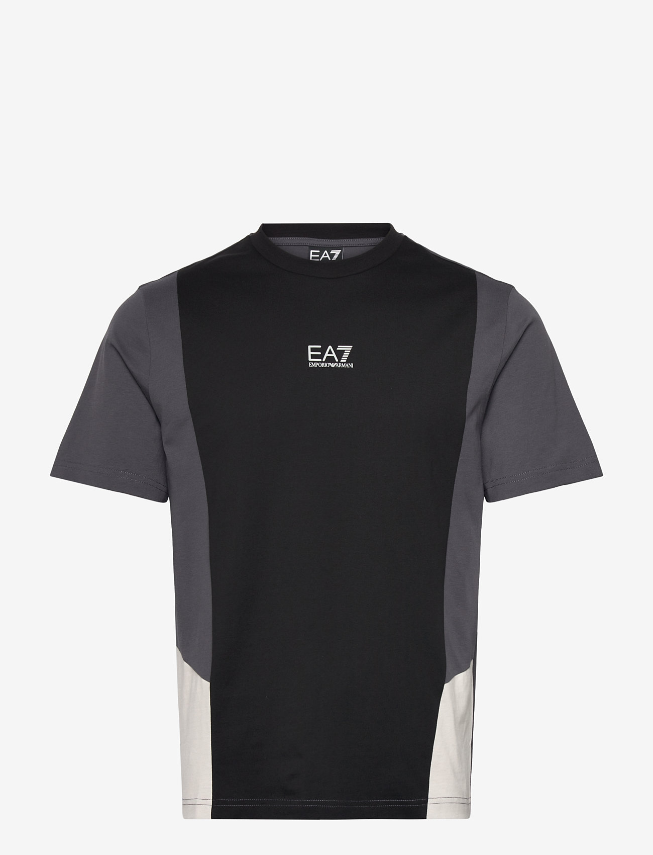 EA7 - T-SHIRT - short-sleeved t-shirts - black - 0