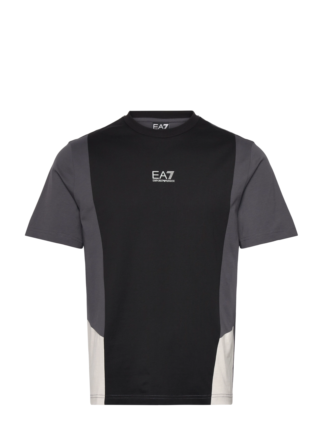 EA7 T-SHIRT - T-shirts - BLACK / black