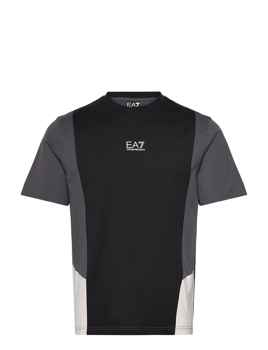 EA7 - T-SHIRT - kurzärmelig - black - 0