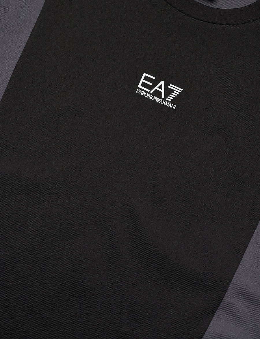 EA7 - T-SHIRT - kurzärmelig - black - 2
