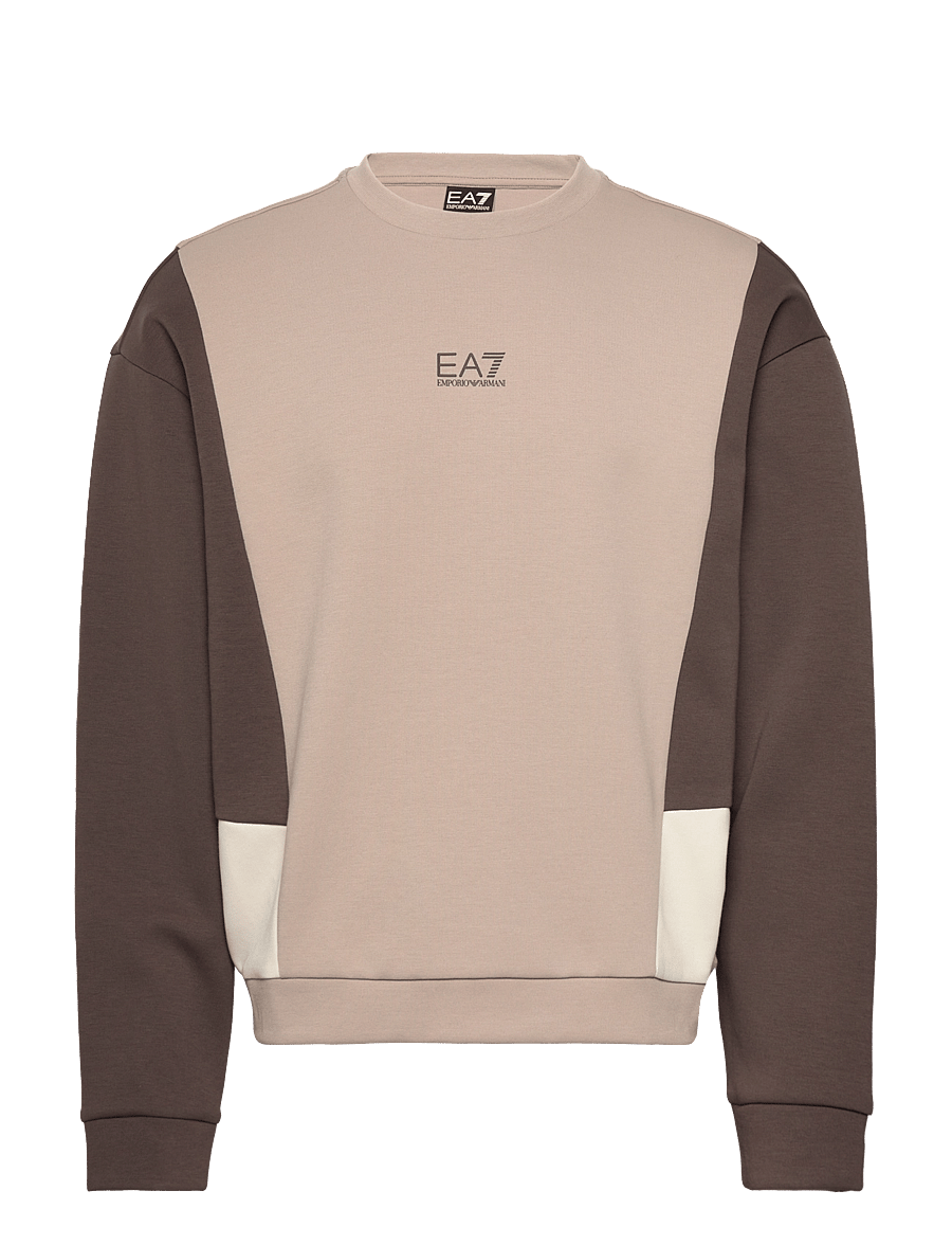 EA7 - SWEATSHIRT - urlaubsfavoriten - cobblestone - 0