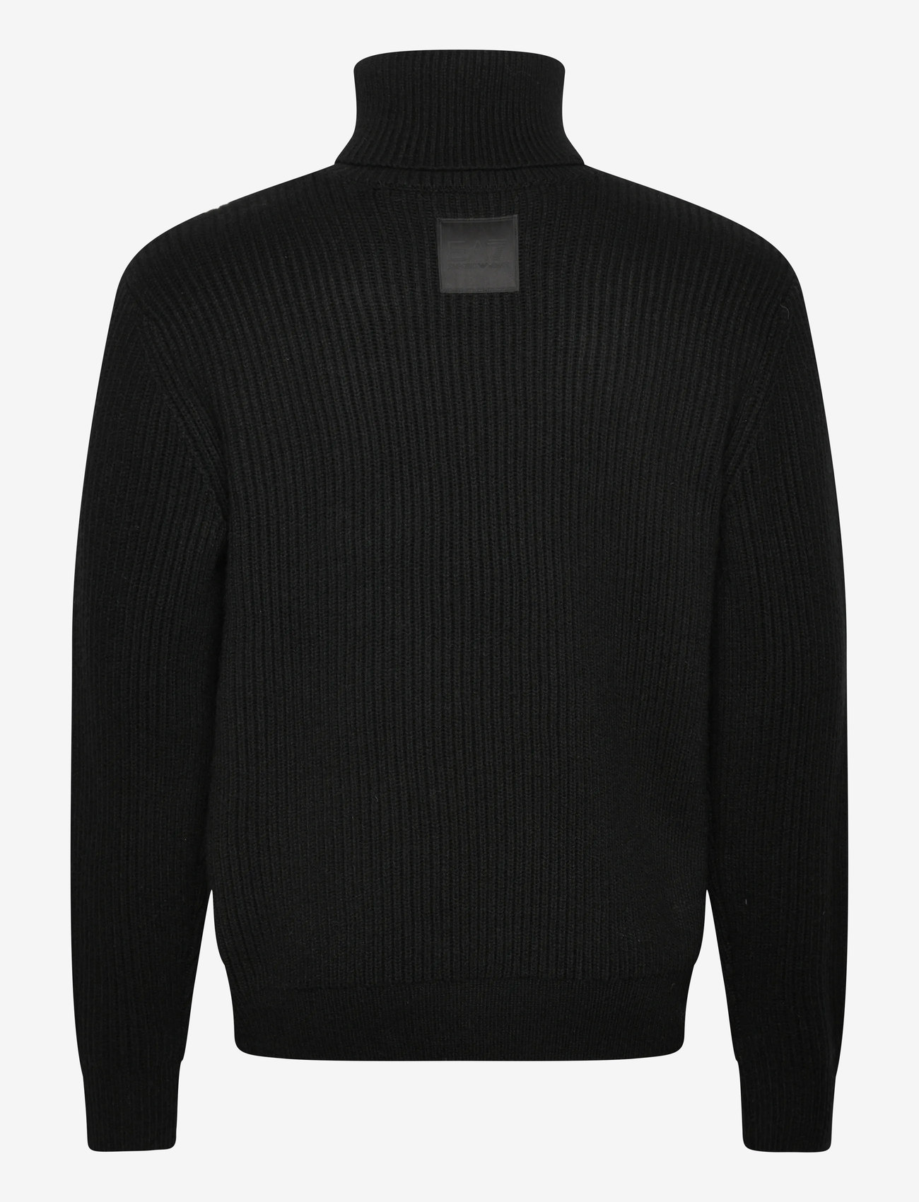 EA7 - PULLOVER - autumn clothing - black / bianco emb - 1