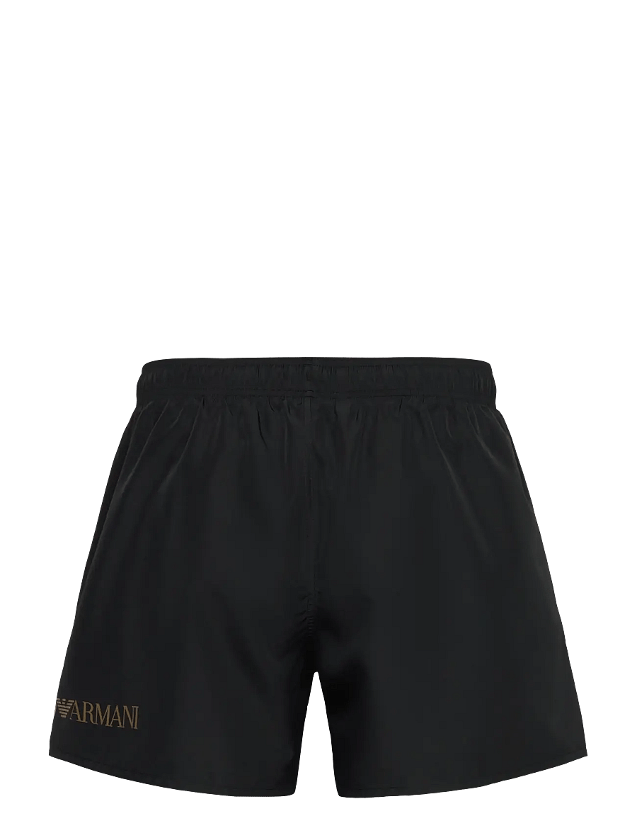 EA7 - BOXER BEACHWEAR - swim shorts - black / gold - 1