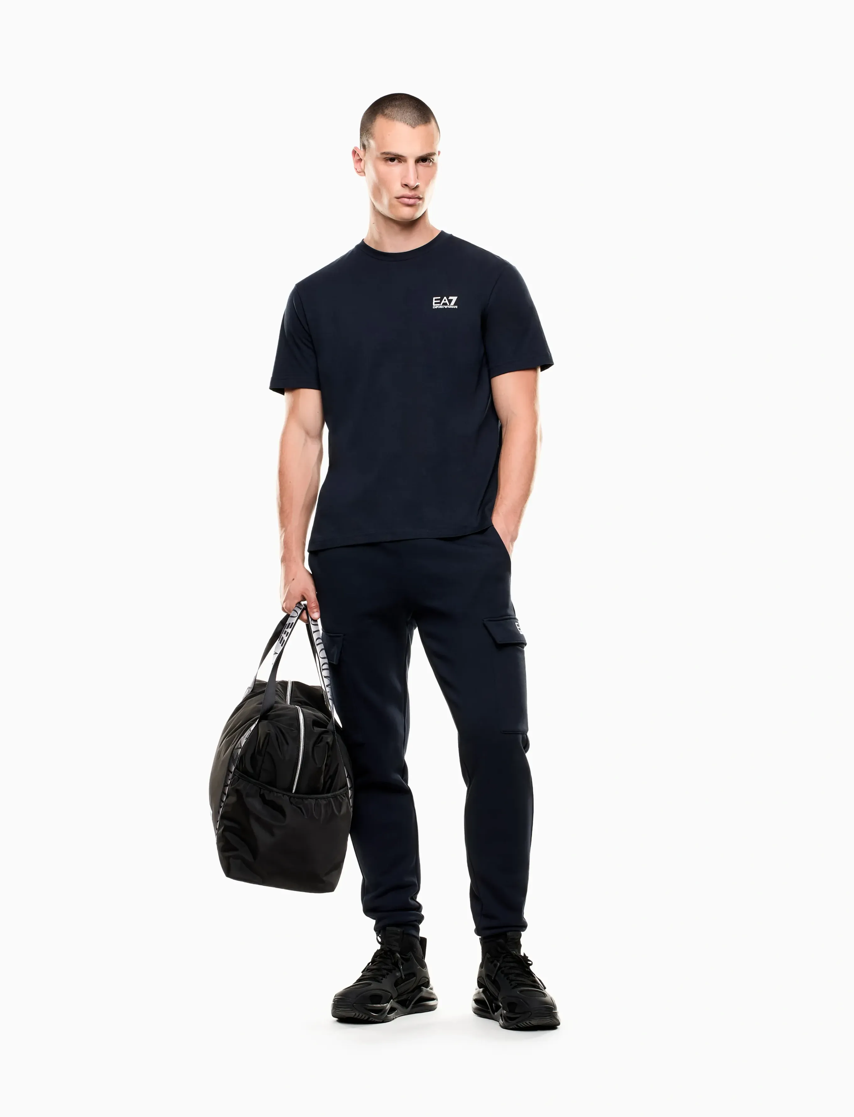 Temp marinblå t-shirt 4