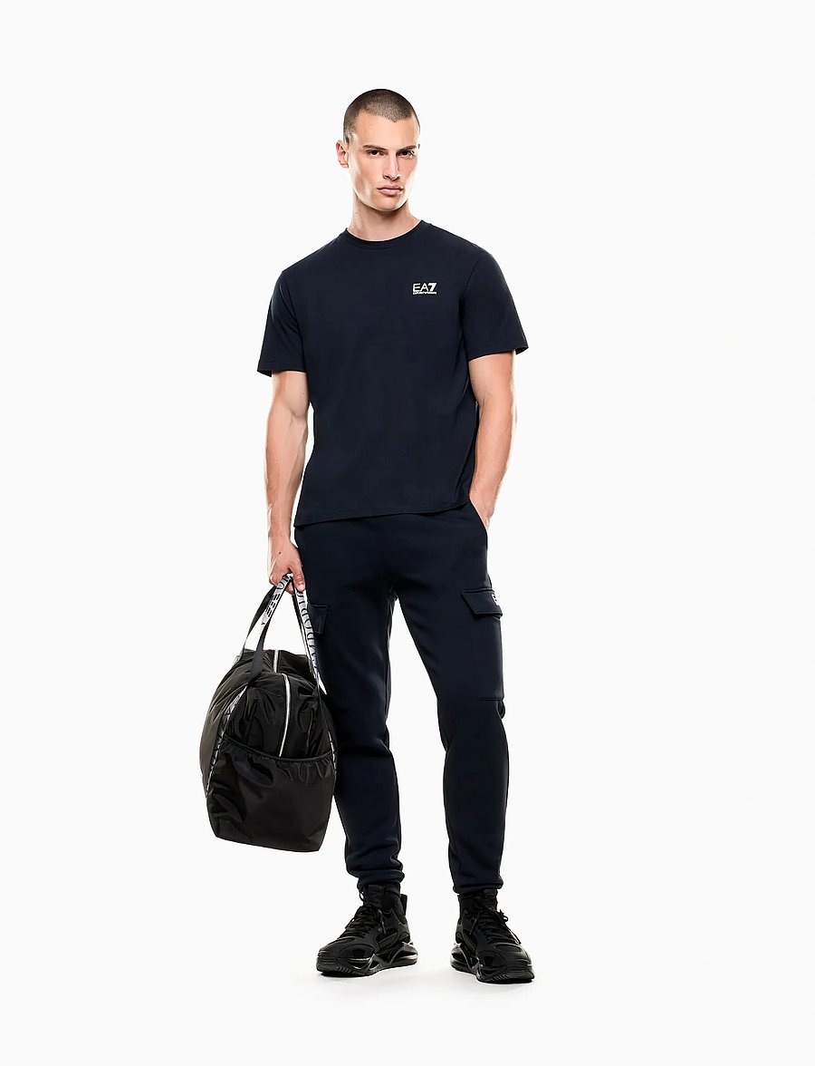 EA7 - T-SHIRT - kurzärmelige t-shirts - armani blue/white - 3