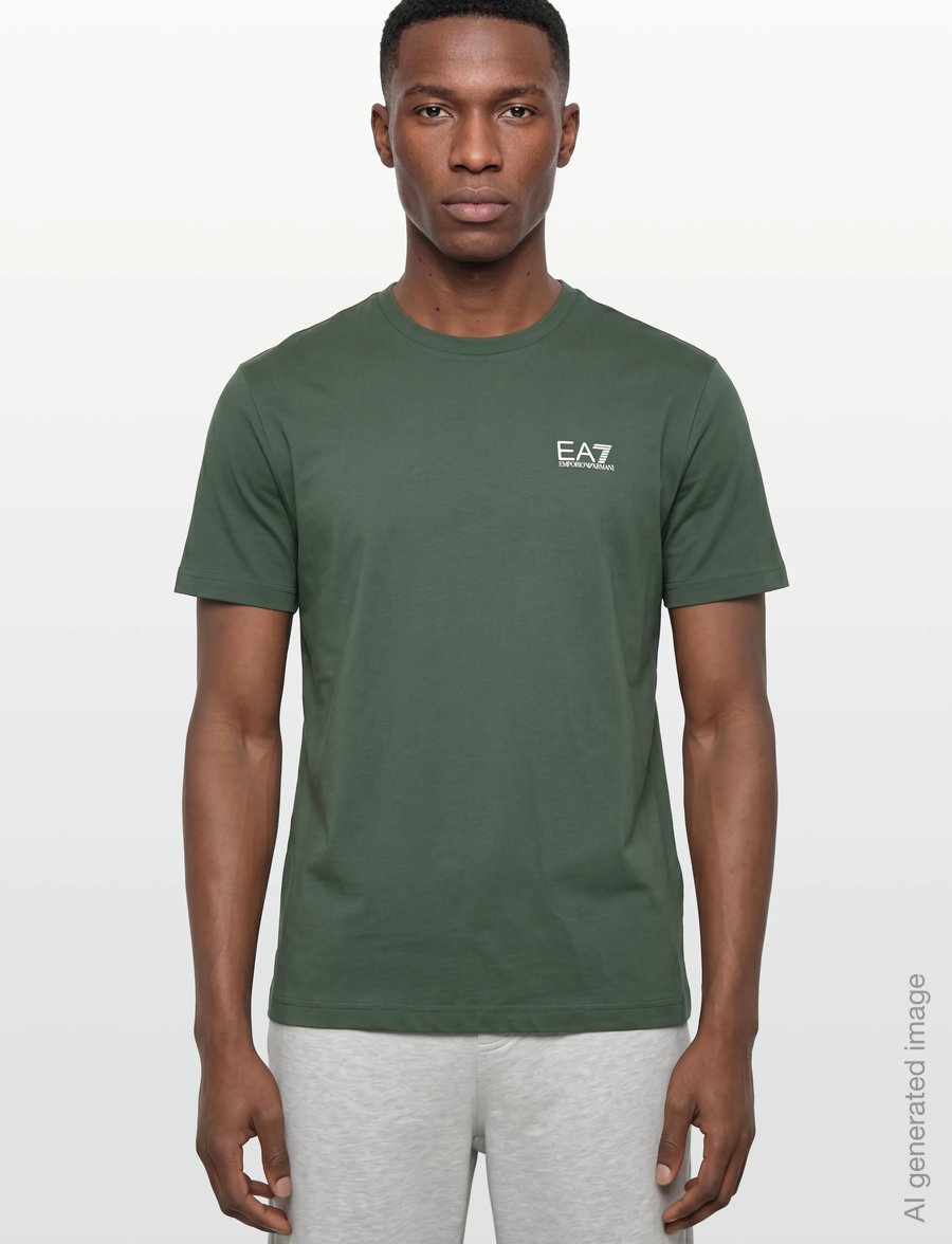 EA7 - T-SHIRT - kortærmede t-shirts - cilantro - 3