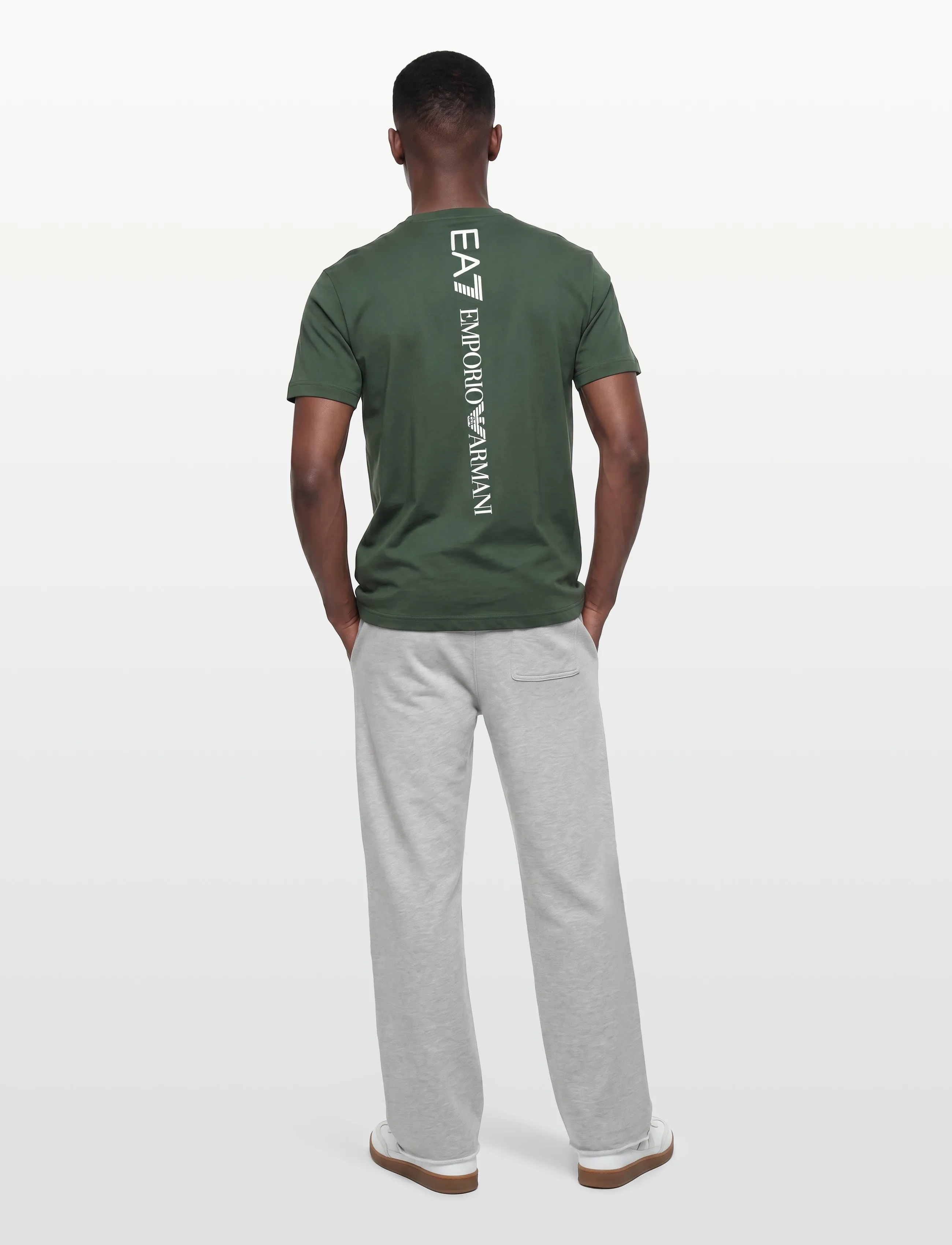 EA7 - T-SHIRT - short-sleeved t-shirts - cilantro - 4