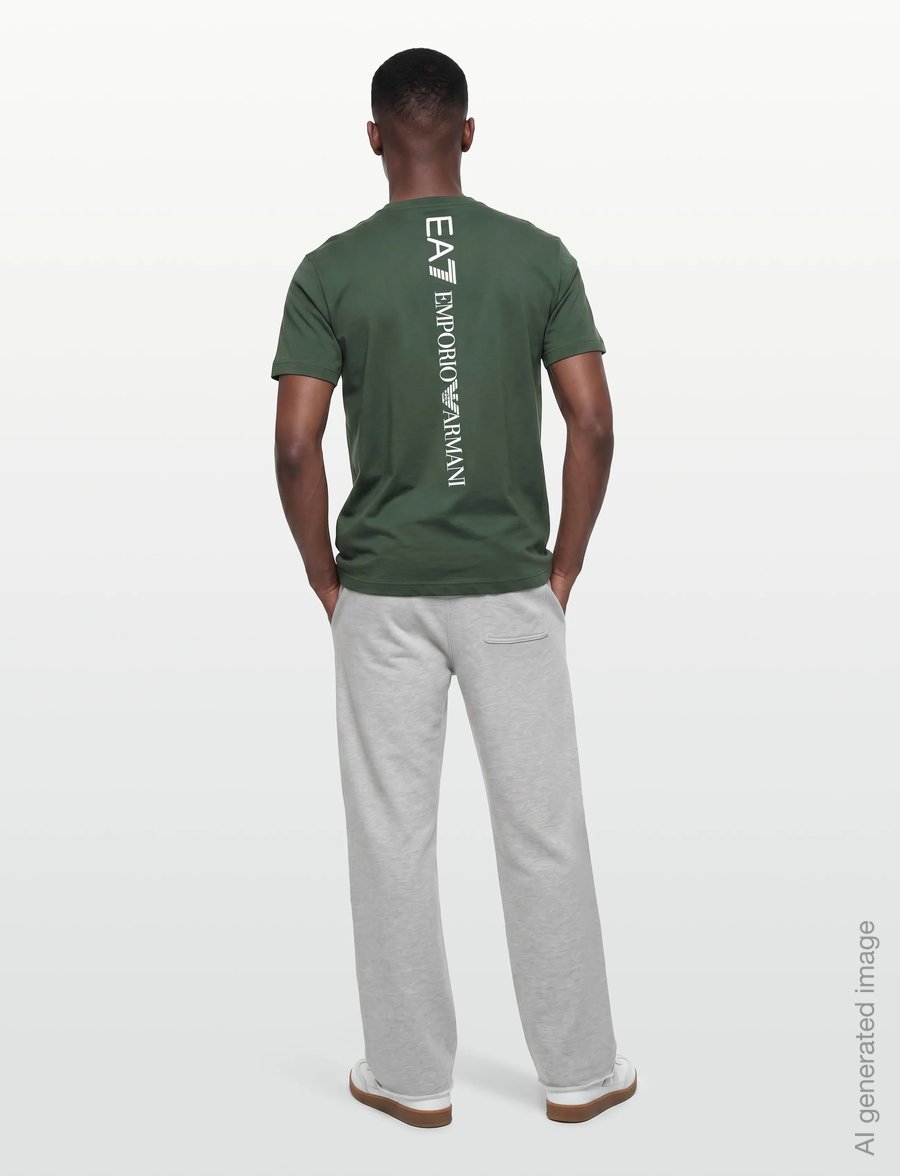 EA7 - T-SHIRT - kortærmede t-shirts - cilantro - 4