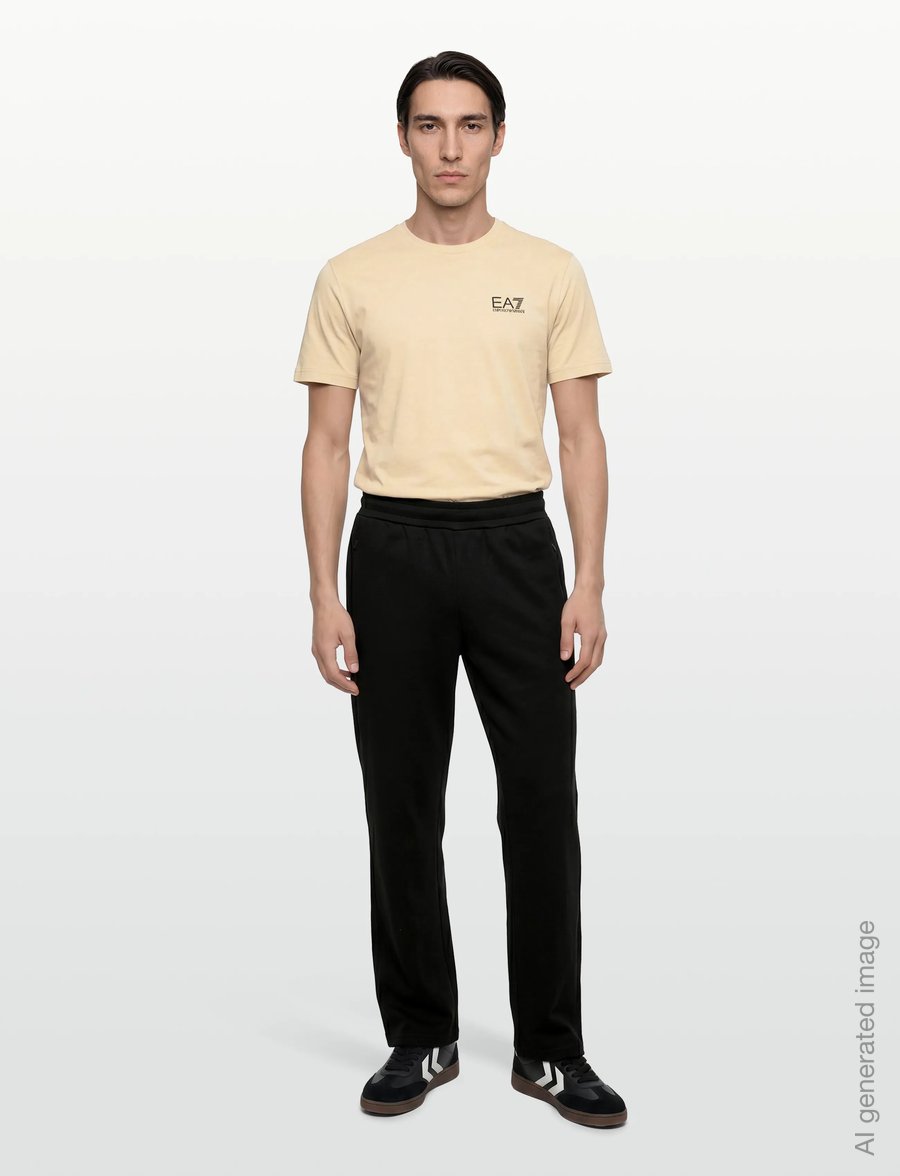 EA7 - T-SHIRT - kortærmede t-shirts - fog - 0
