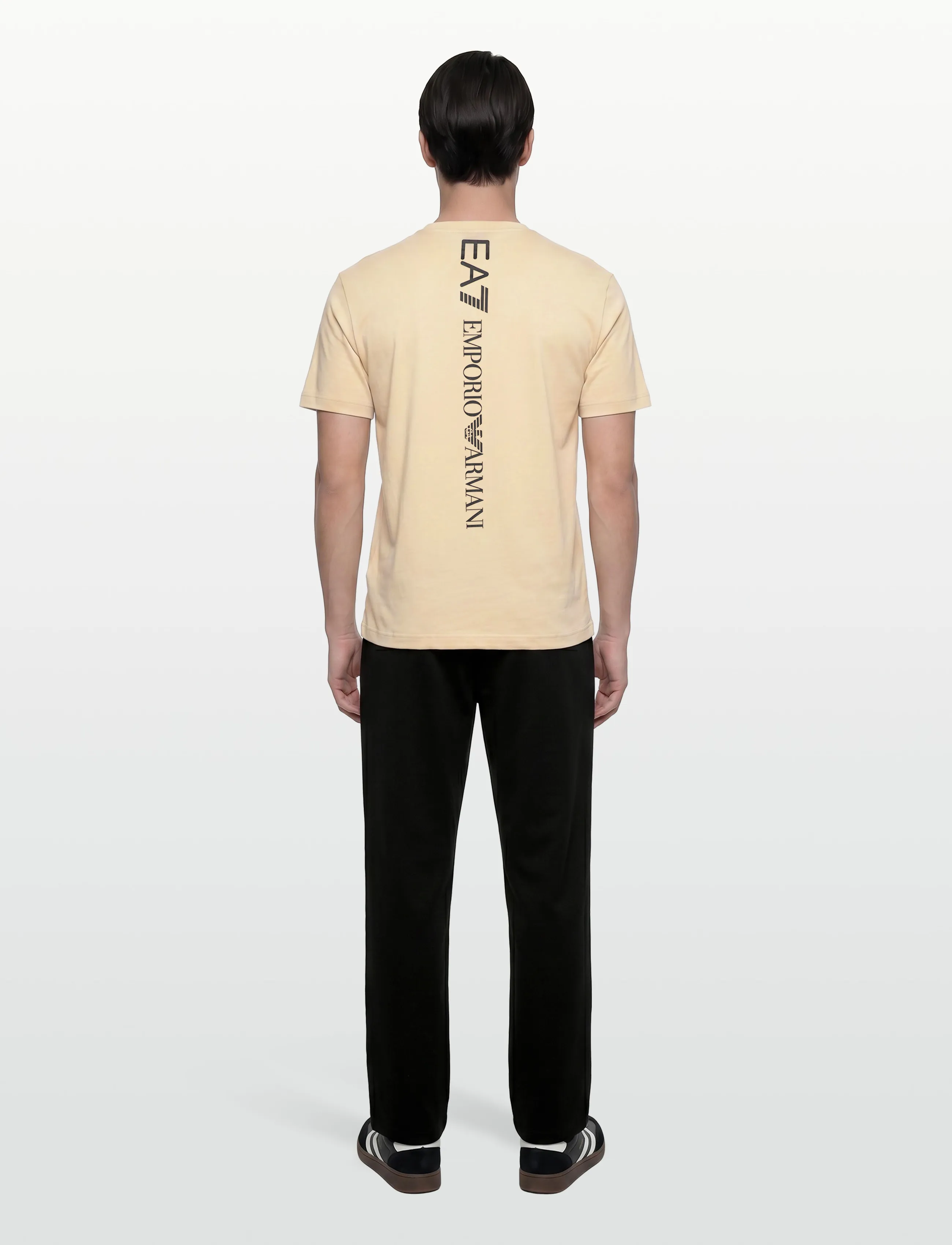 EA7 - T-SHIRT - short-sleeved t-shirts - fog - 4
