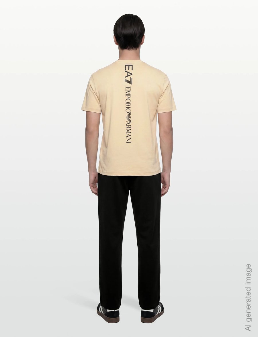 EA7 - T-SHIRT - kortærmede t-shirts - fog - 4
