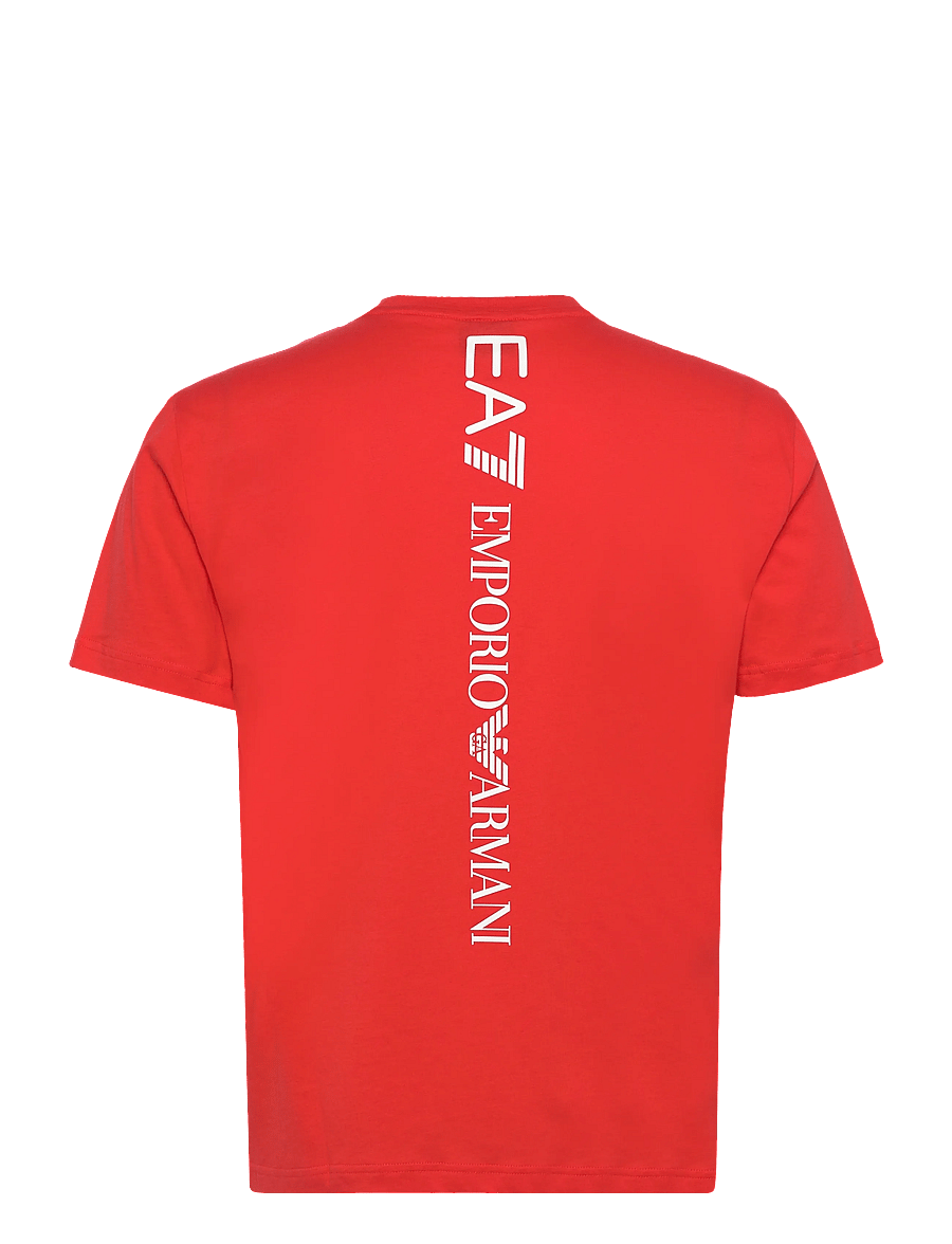 EA7 - T-SHIRT - kortærmede t-shirts - poppy red - 2