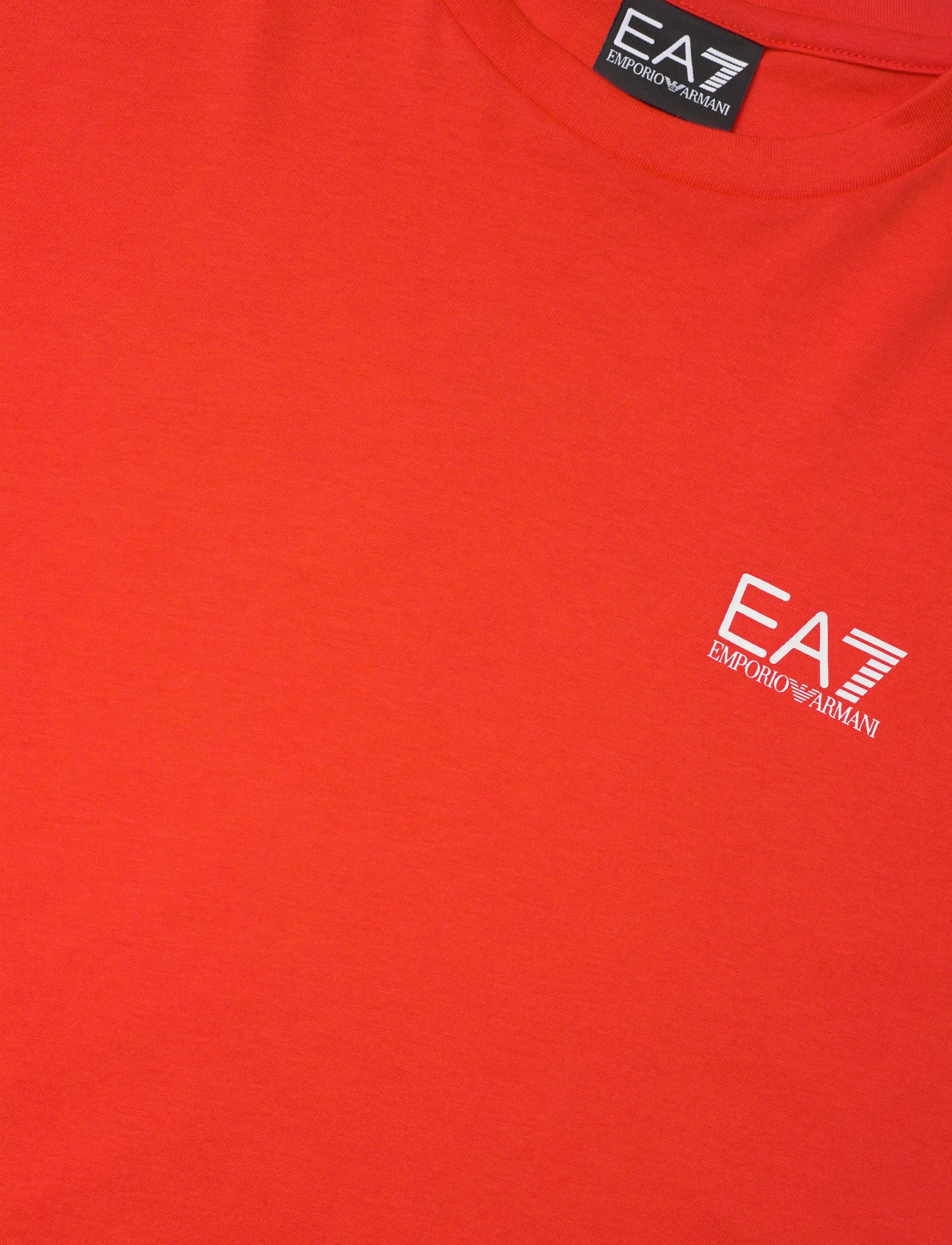 EA7 - T-SHIRT - short-sleeved t-shirts - poppy red - 5