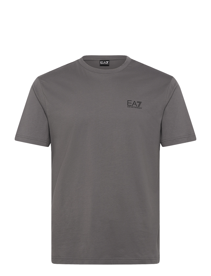 EA7 - T-SHIRT - kurzärmelige t-shirts - smoked pearl - 1