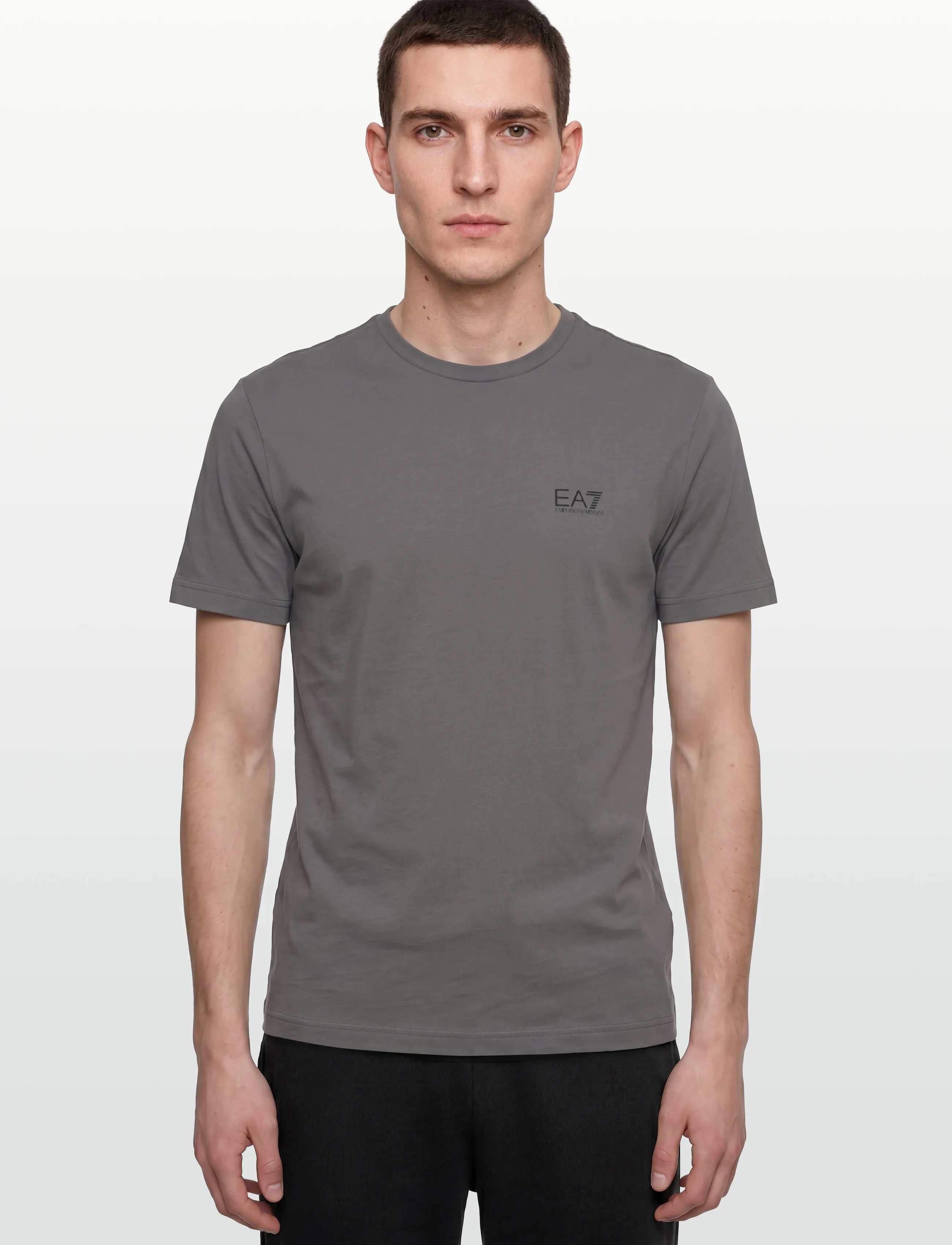 EA7 - T-SHIRT - short-sleeved t-shirts - smoked pearl - 3