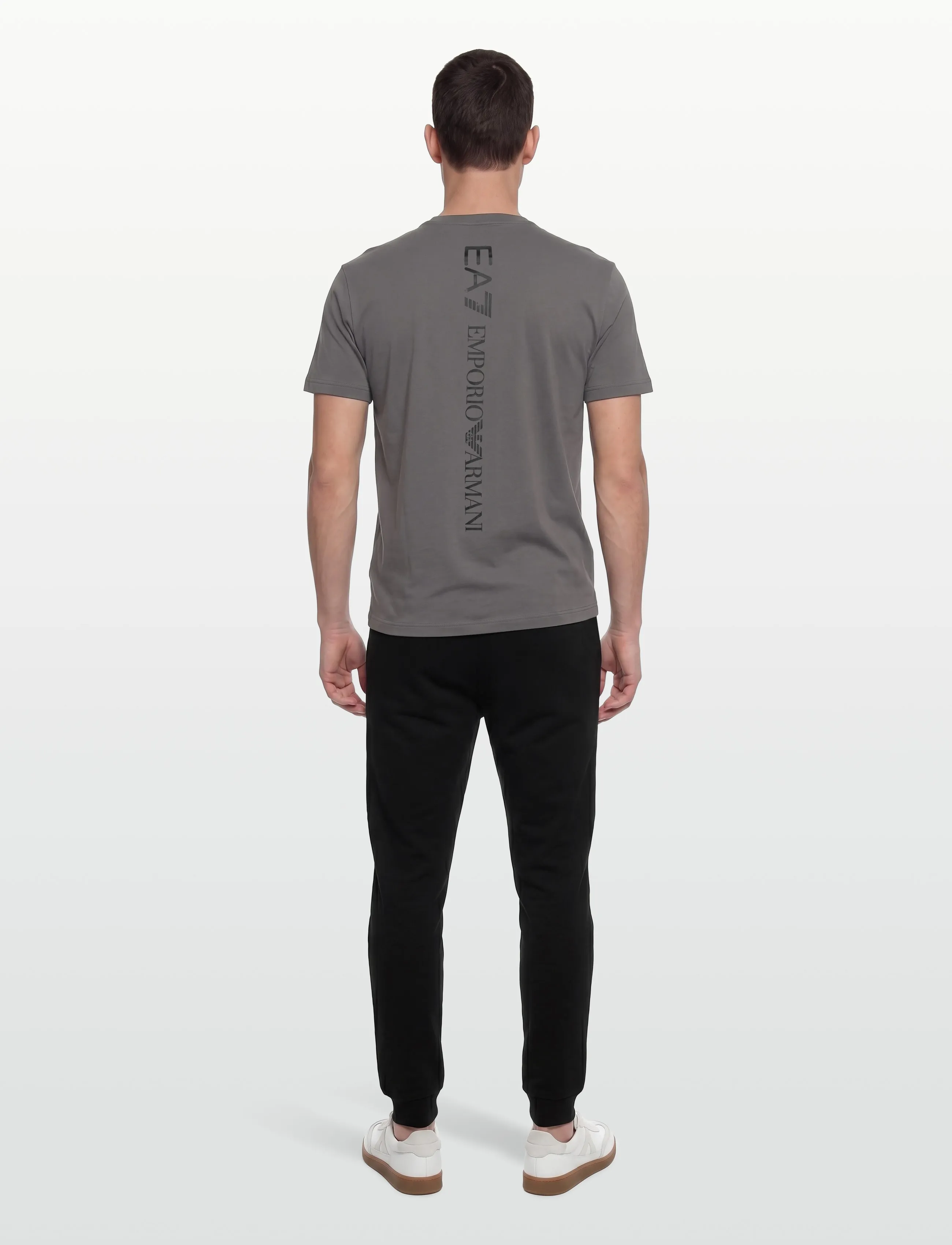 EA7 - T-SHIRT - short-sleeved t-shirts - smoked pearl - 4