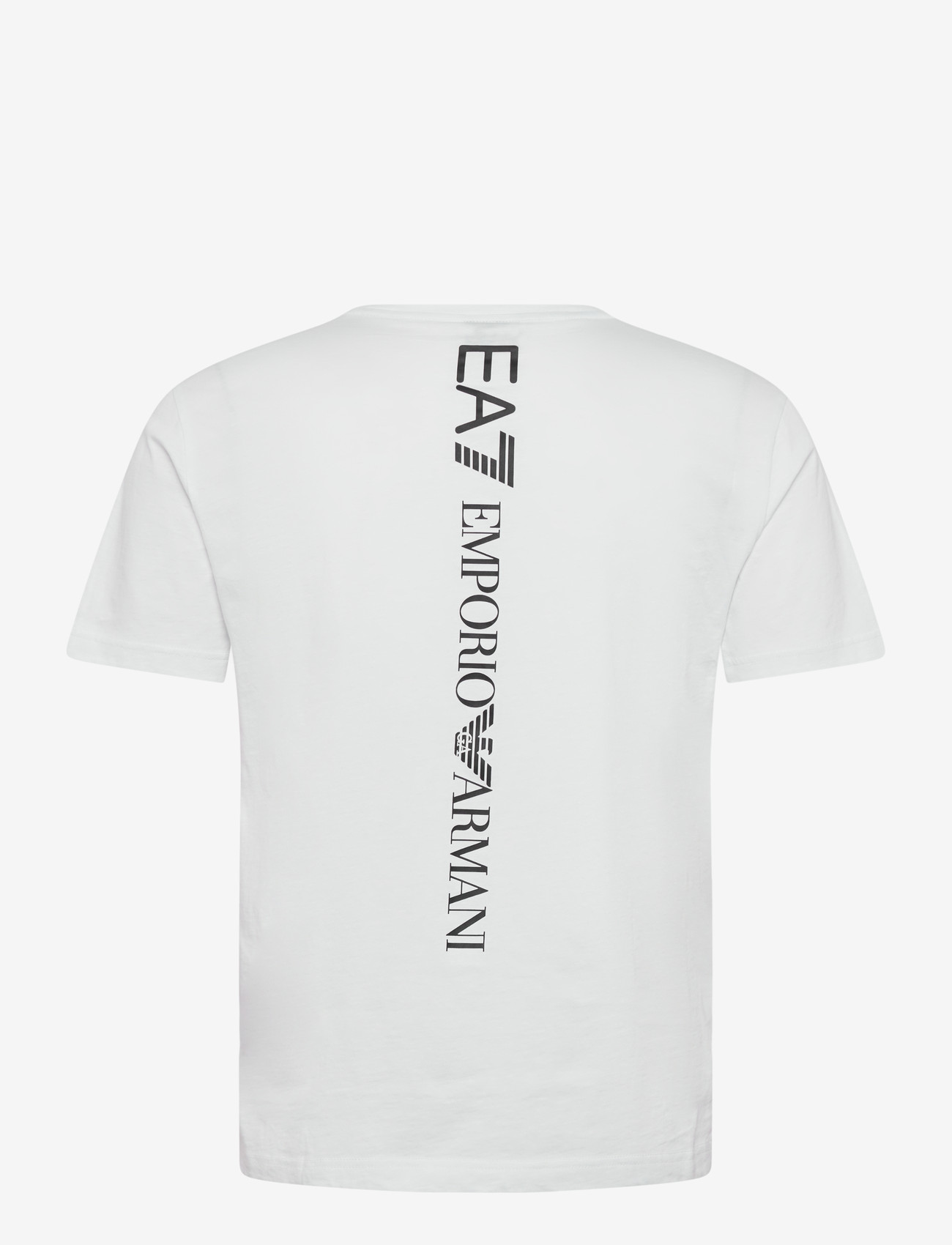 EA7 - T-SHIRT - lühikeste varrukatega t-särgid - white/black - 2