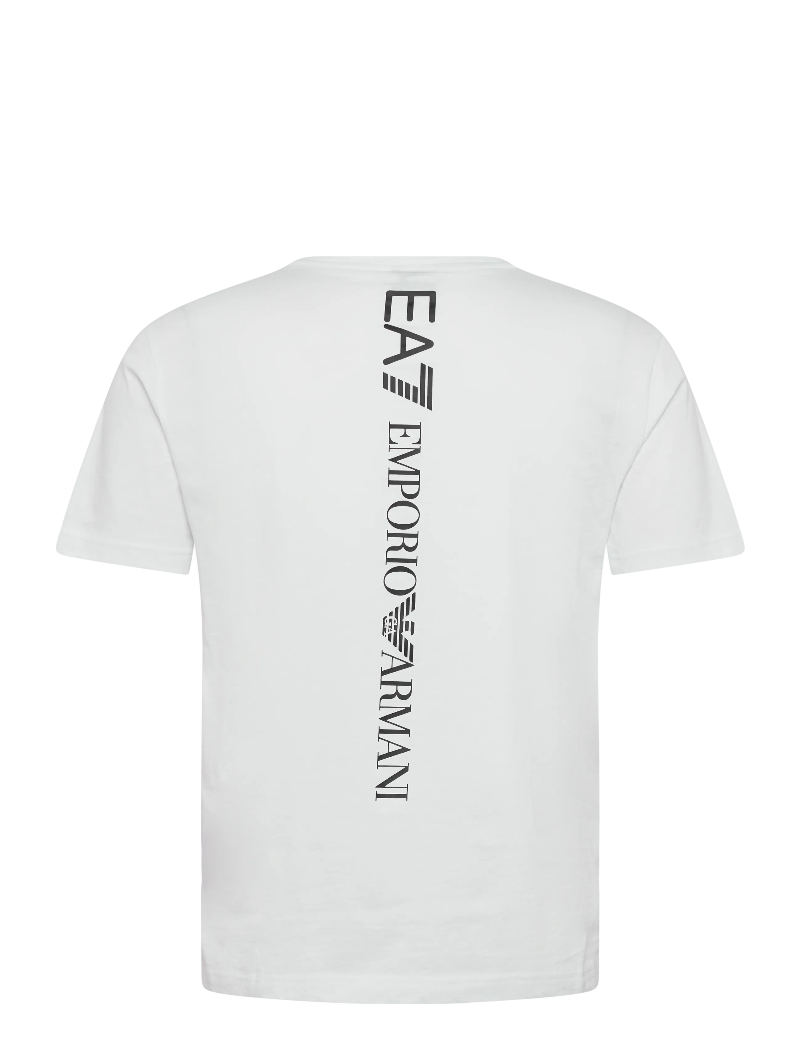 EA7 - T-SHIRT - short-sleeved t-shirts - white/black - 2