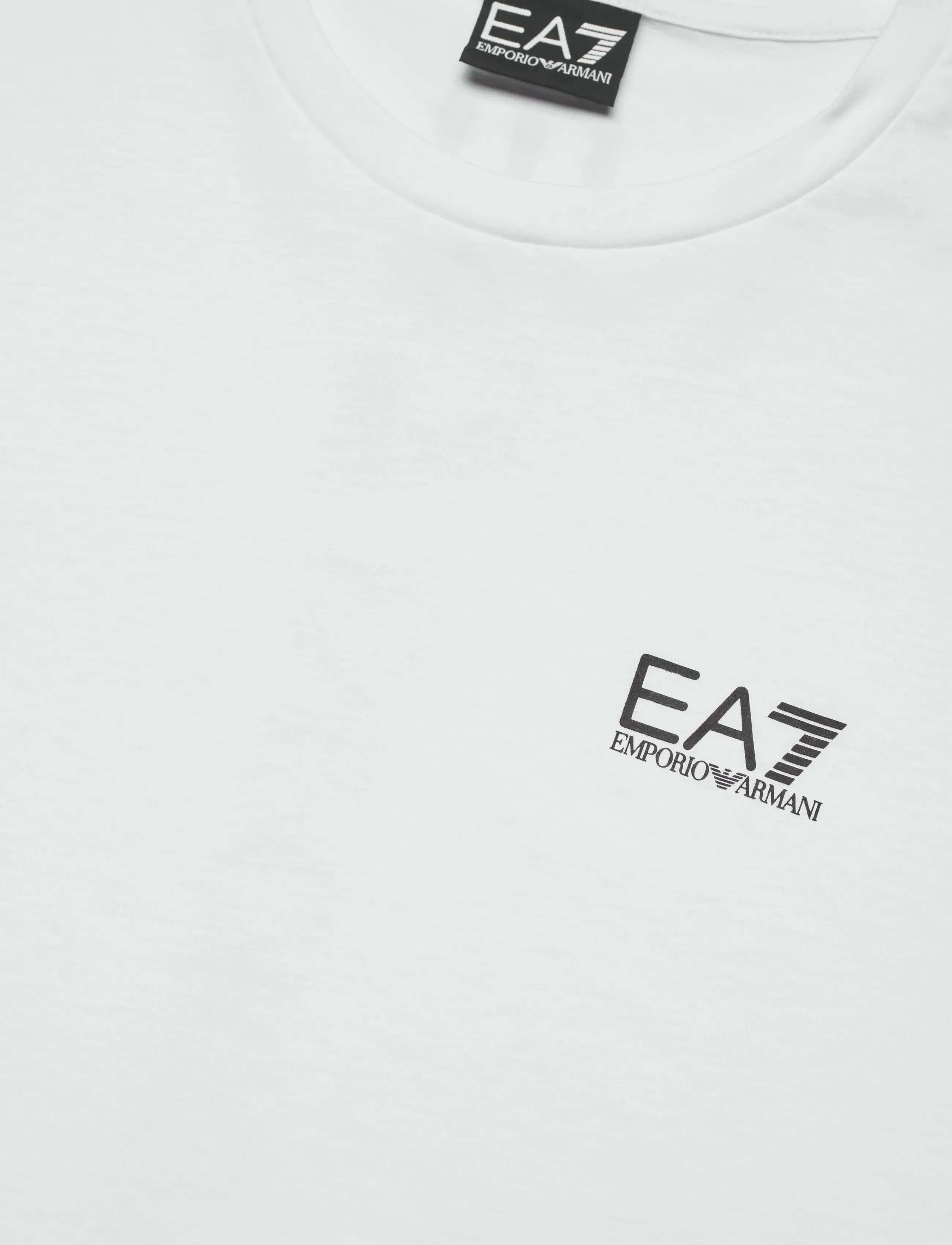 EA7 - T-SHIRT - short-sleeved t-shirts - white/black - 5