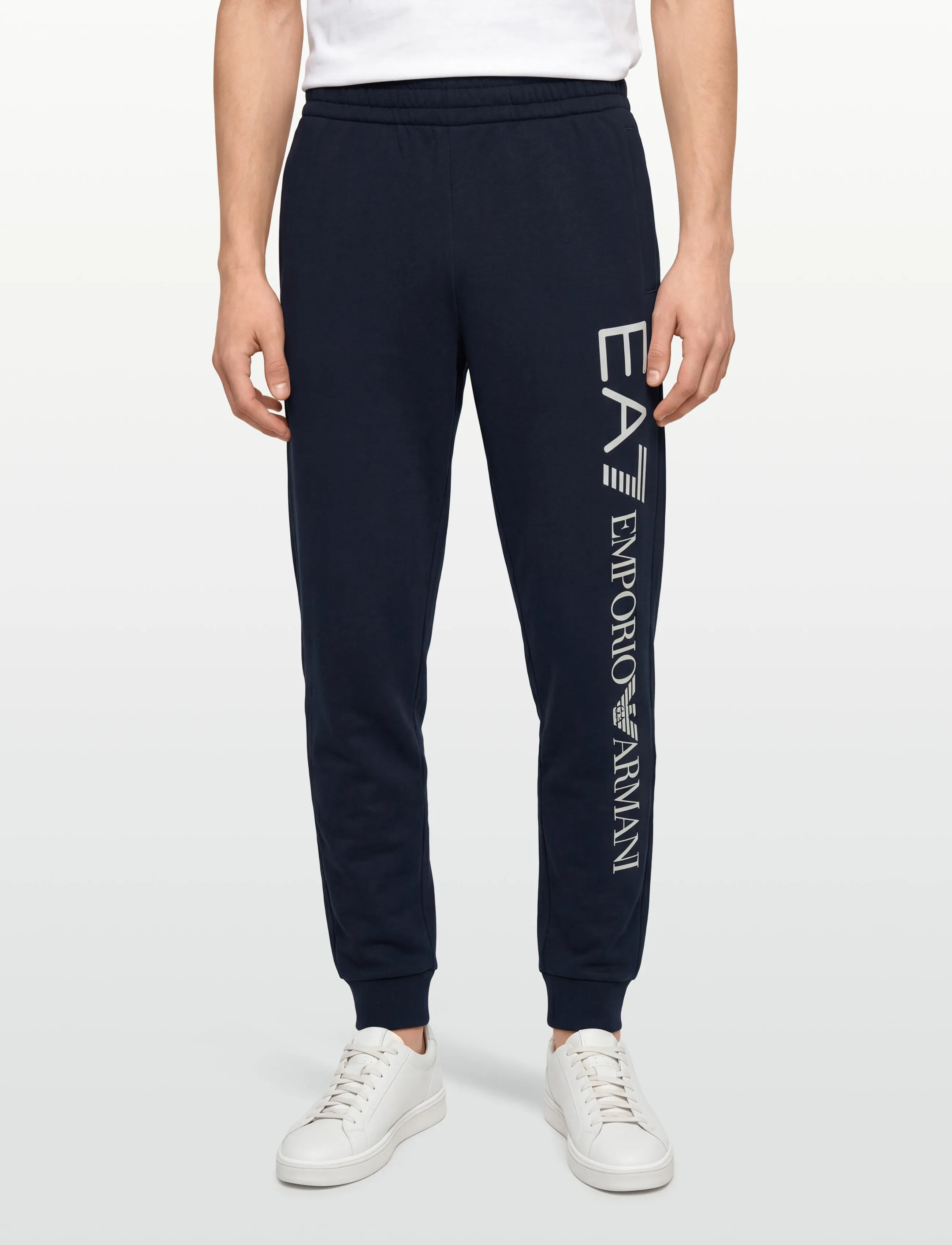 EA7 - TROUSER - jogginghosen - armani blue/white - 3