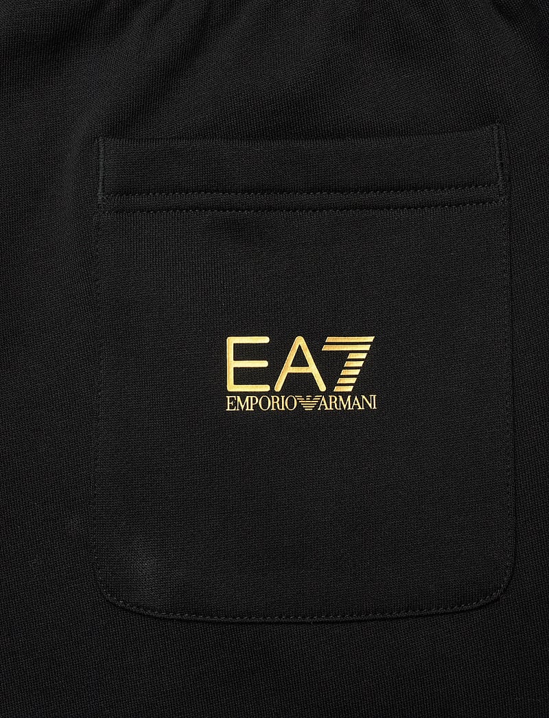 EA7 - TROUSER - joggingbyxor - black / gold - 4