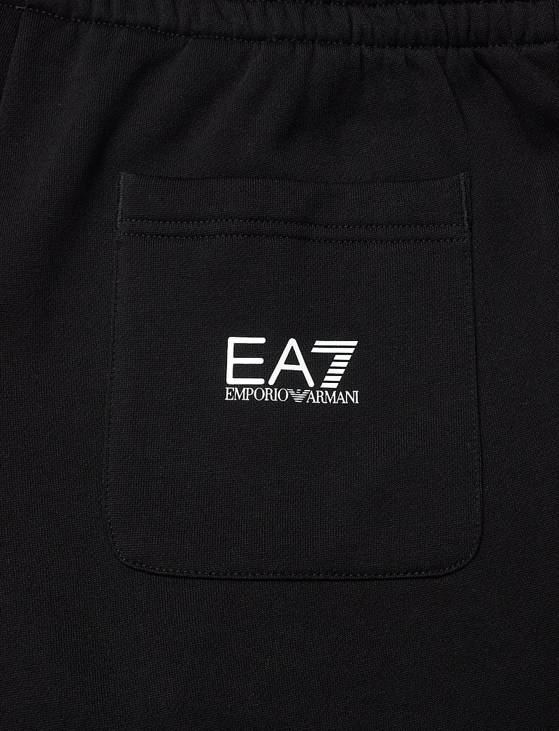 EA7 - TROUSER - joggingbyxor - black/white - 4
