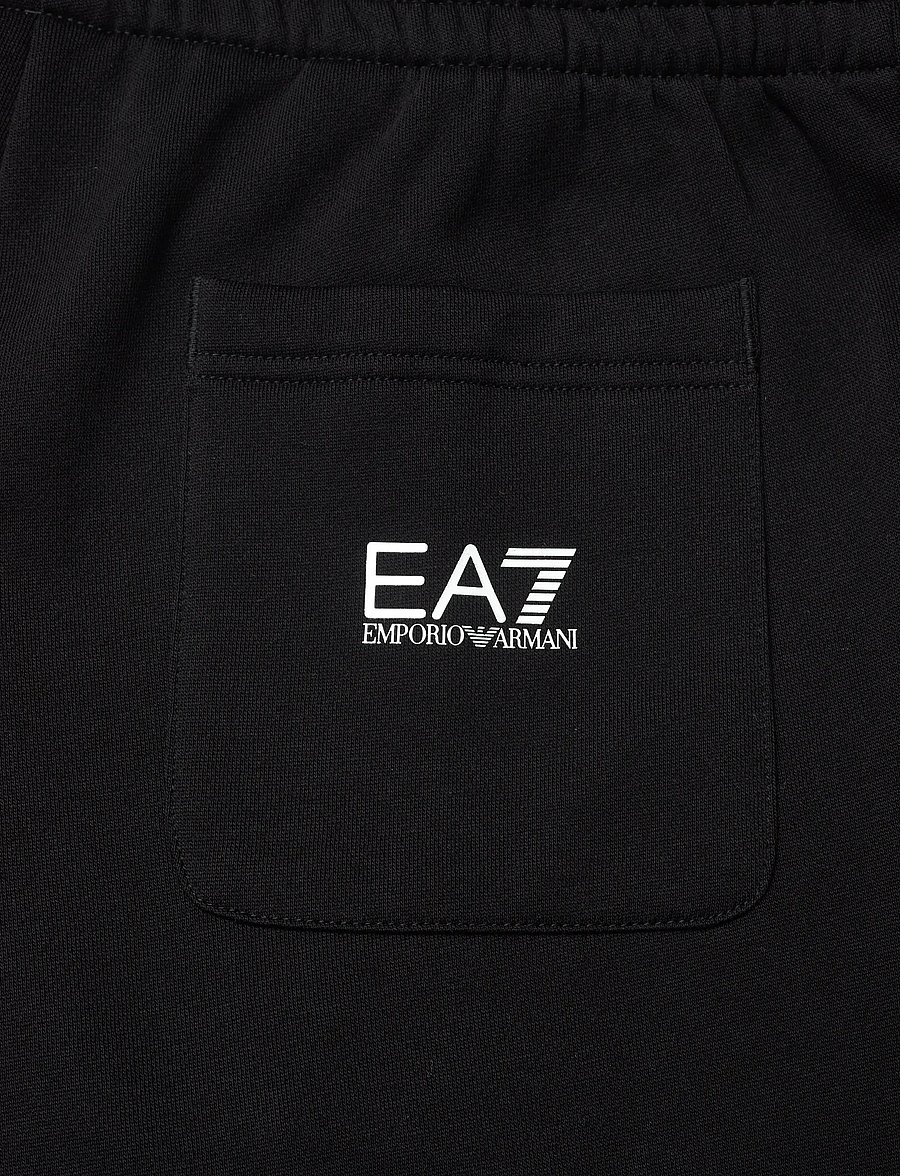 EA7 - TROUSER - sweatpants - black/white - 4