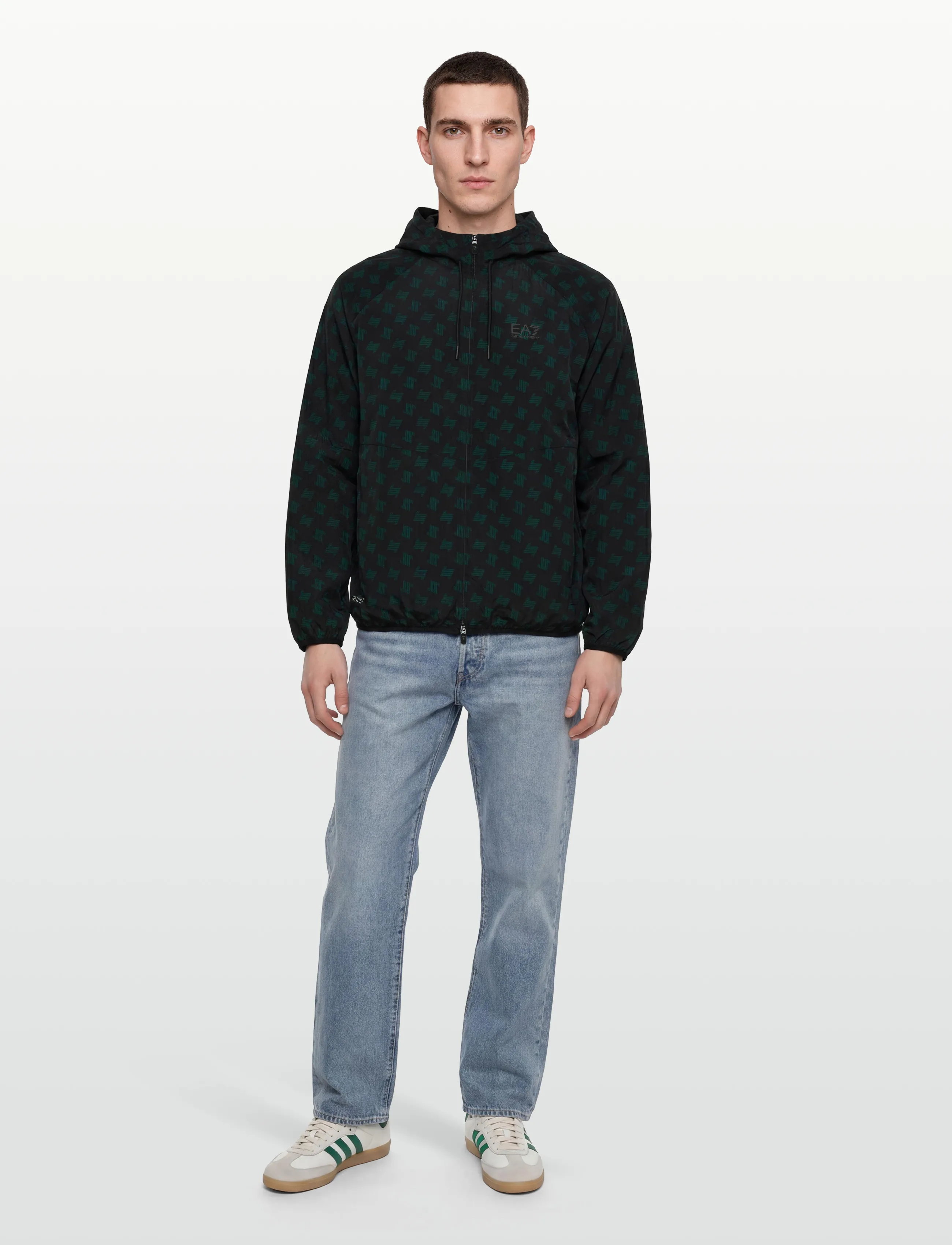 EA7 - TRACKSUIT - fancy black - 0