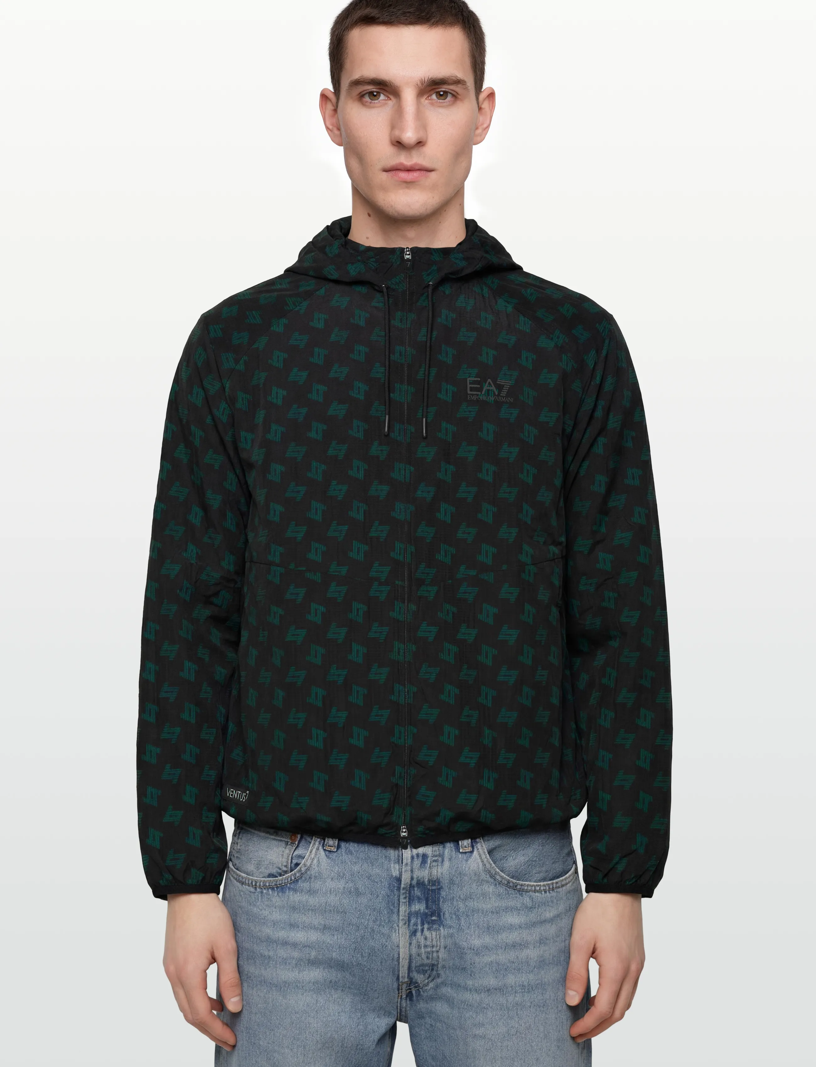 EA7 - TRACKSUIT - fancy black - 5