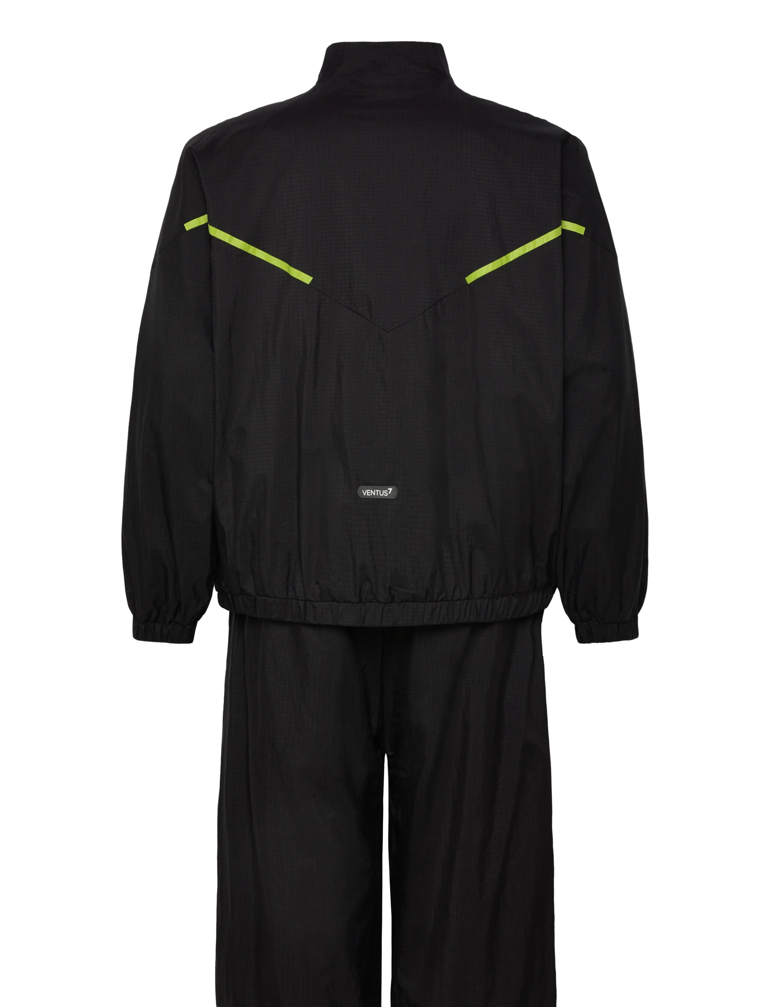 EA7 - TRACKSUIT - black/macaw green - 2