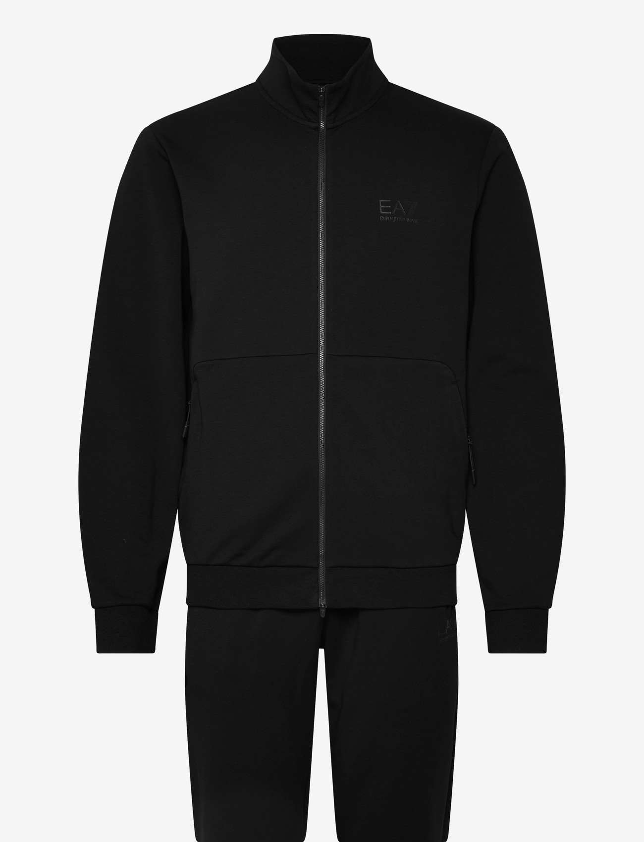 EA7 - TRACKSUIT - träningsoveraller - black - 0