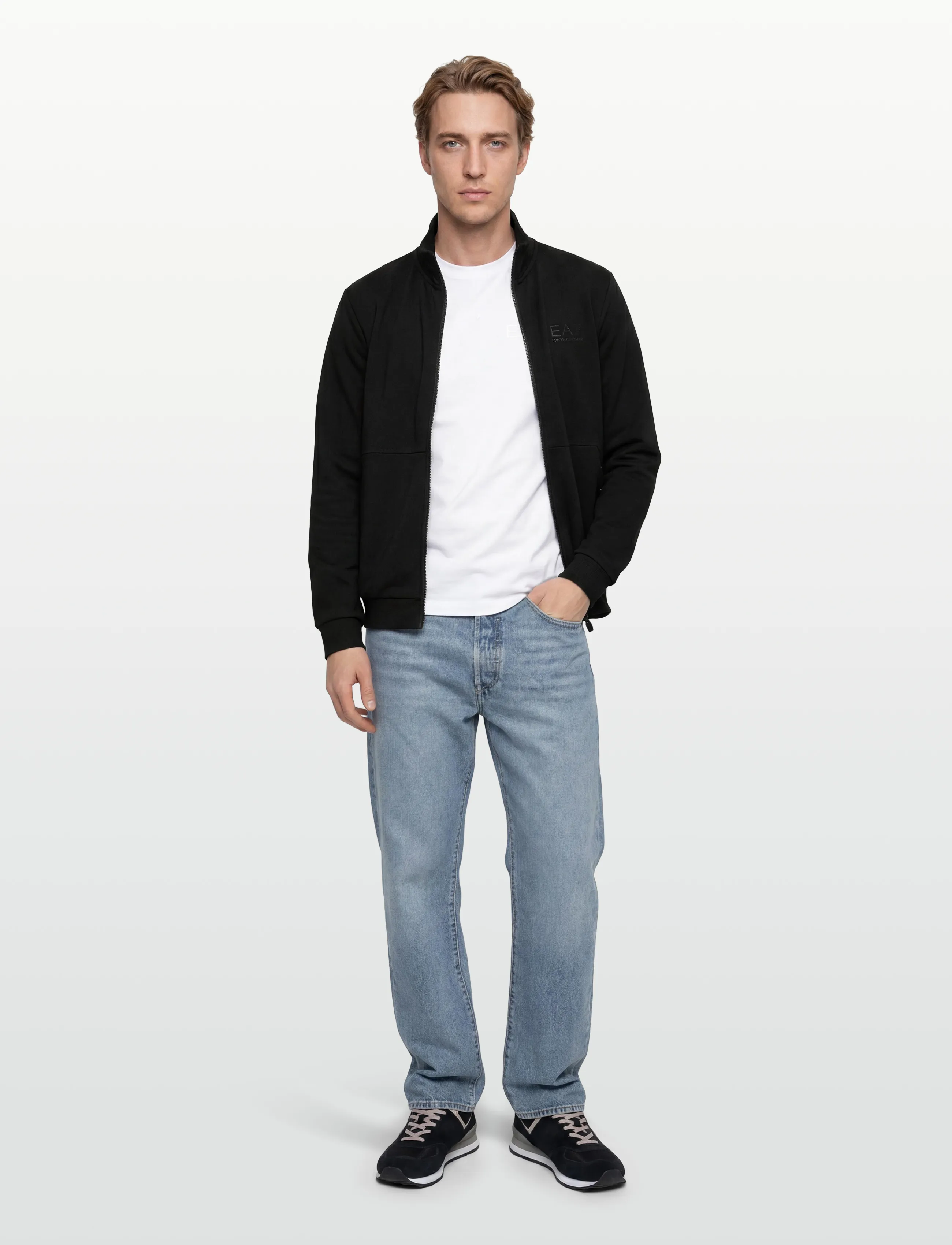 EA7 - TRACKSUIT - black - 0