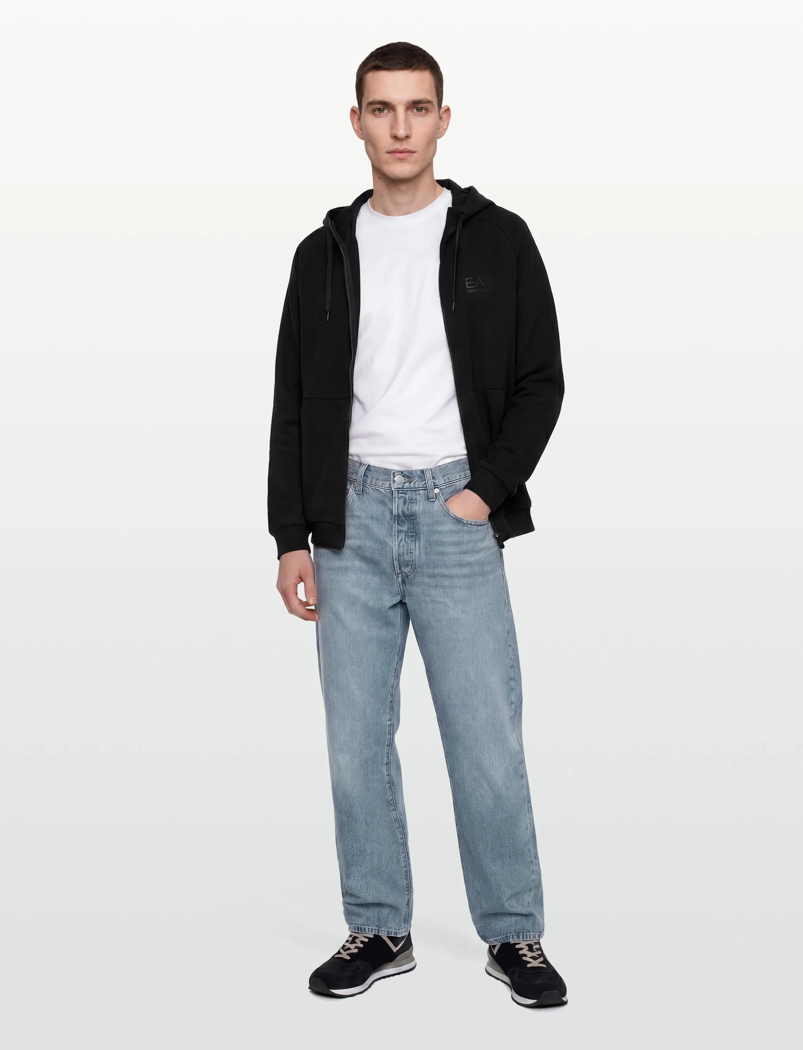 EA7 - TRACKSUIT - black - 0