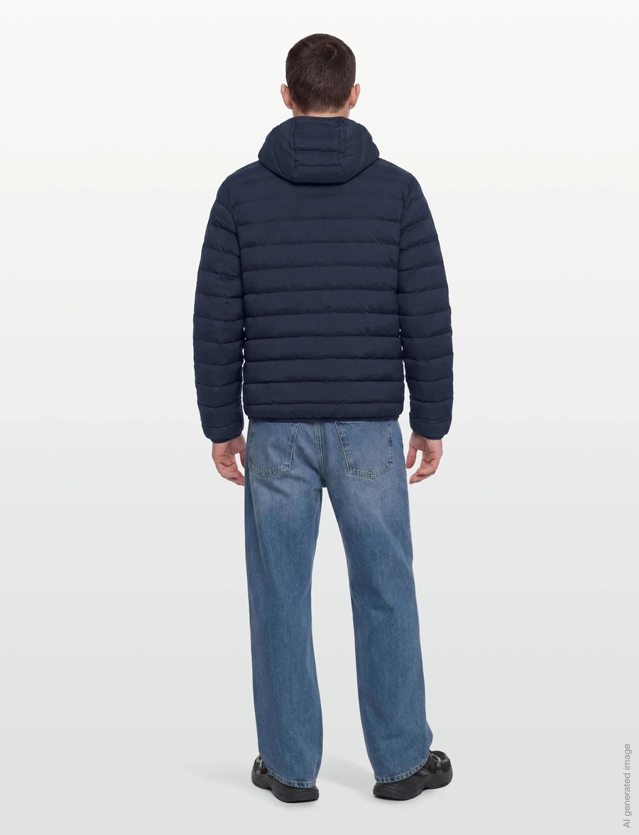 EA7 - BOMBER JACKET - daunenjacken - armani blue - 4