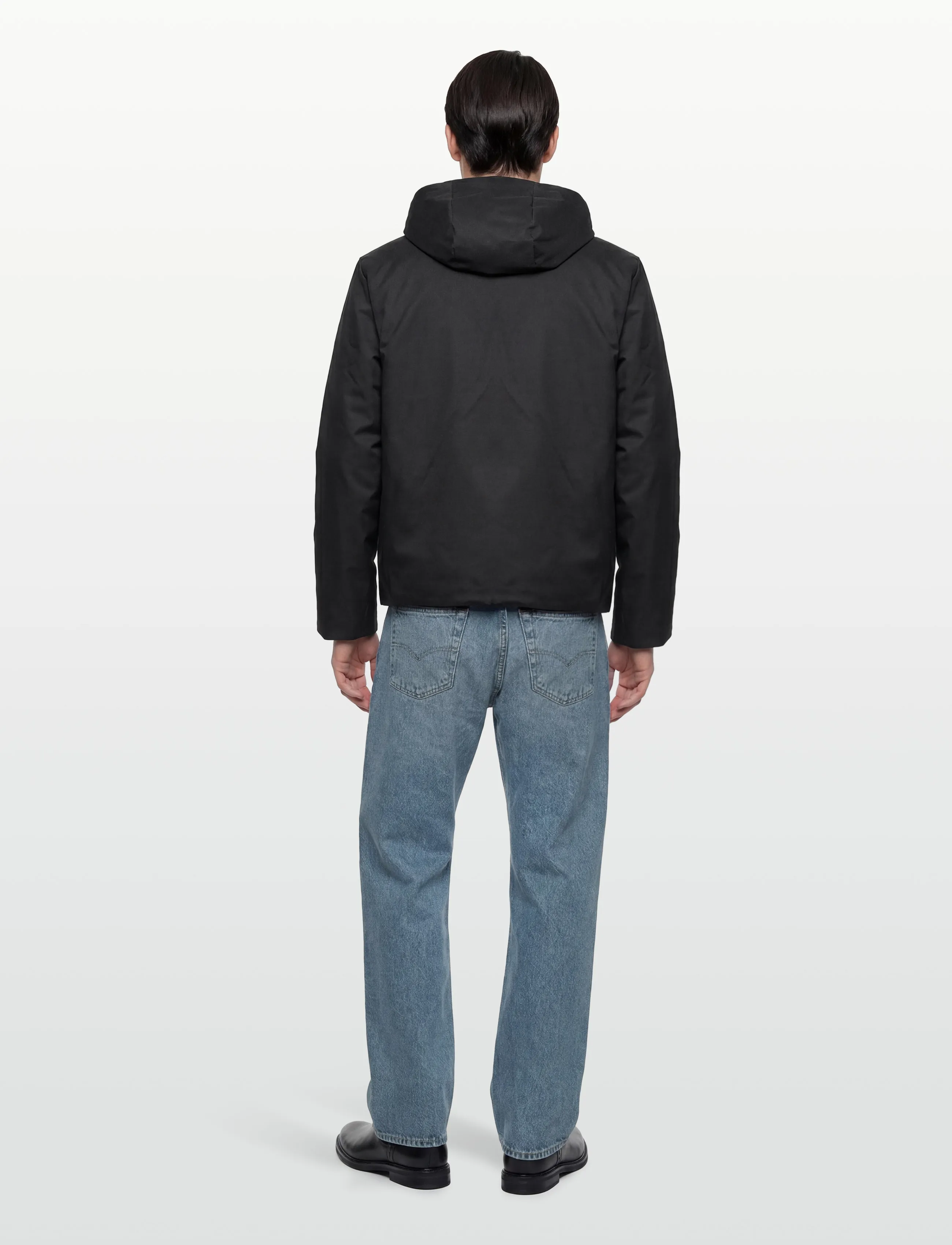 EA7 - CABAN COAT - vinterjakker - black - 4