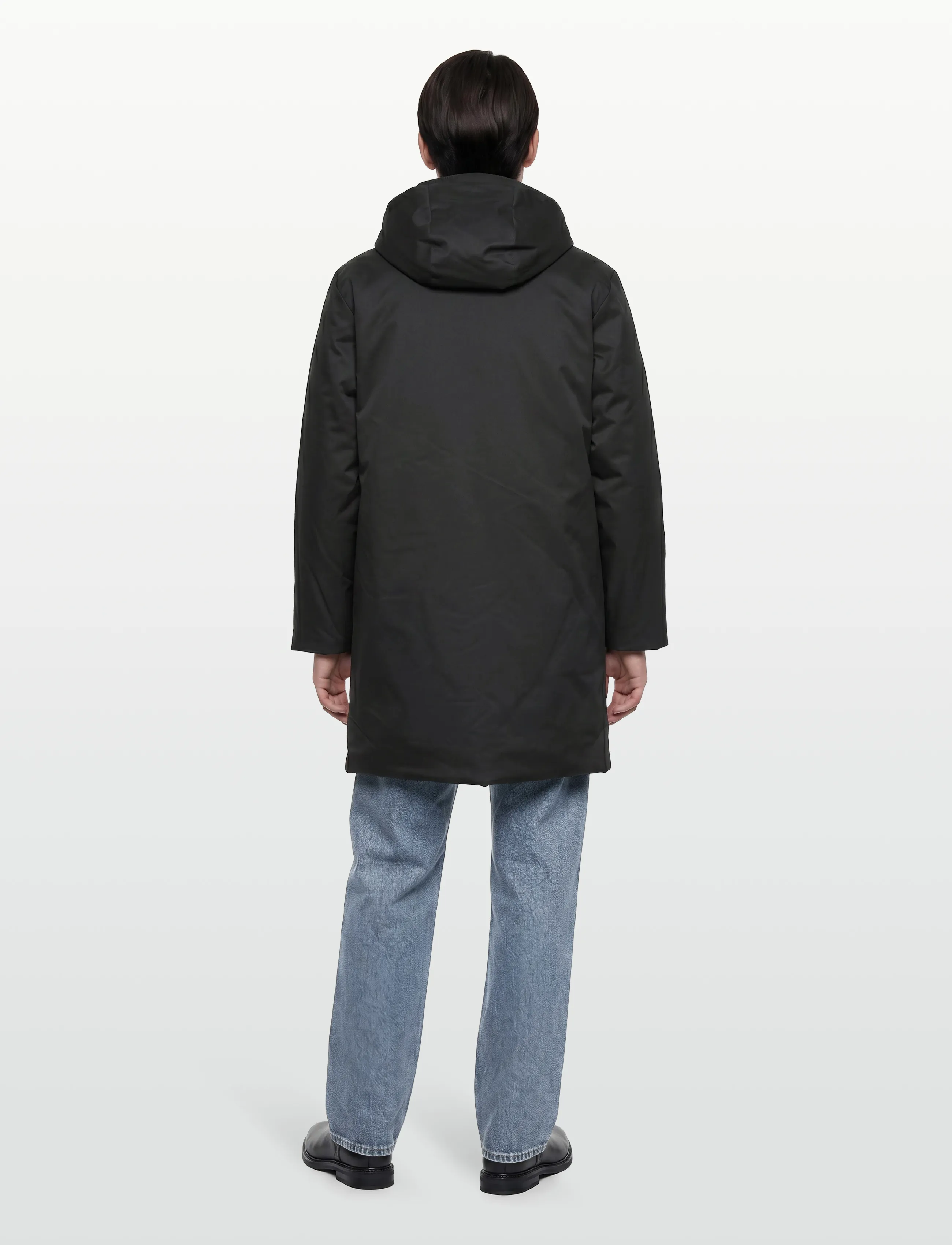 EA7 - CABAN COAT - black - 4