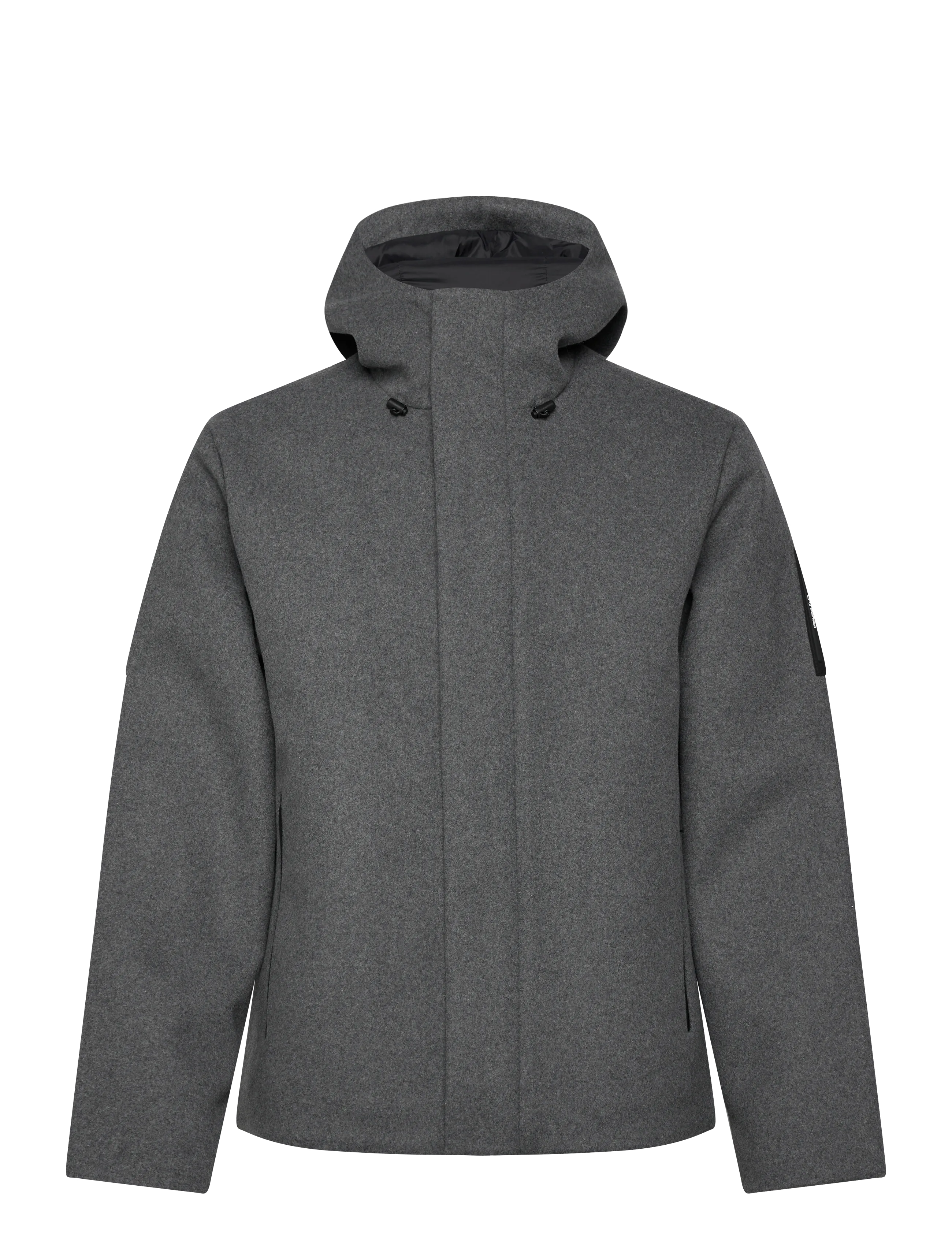 EA7 BOMBER JACKET - Ulljackor - MEDIUM GREY MELANGE / grey