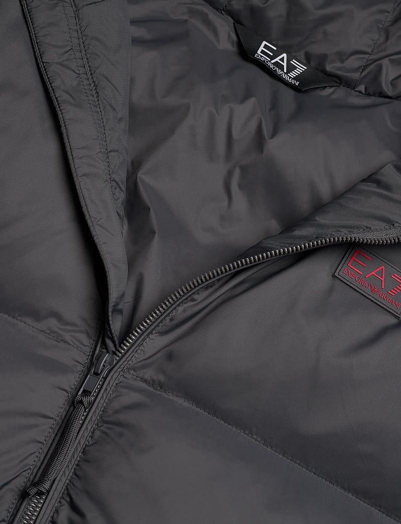 EA7 - BOMBER JACKET - västar - asphalt - 2