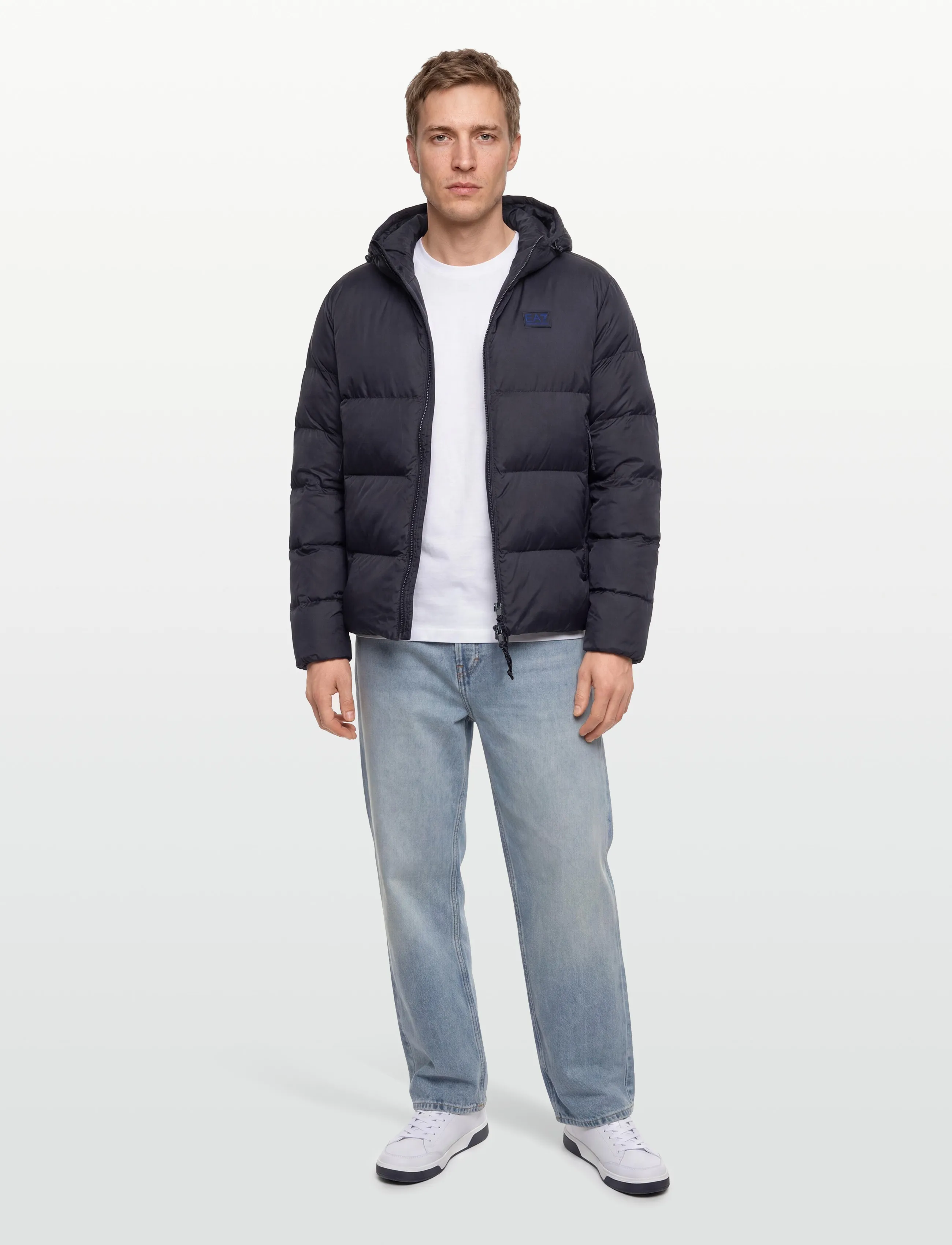 EA7 Bomber Jacket, 3XL, Navy, Jakker > Vatterede Jakker, Herre