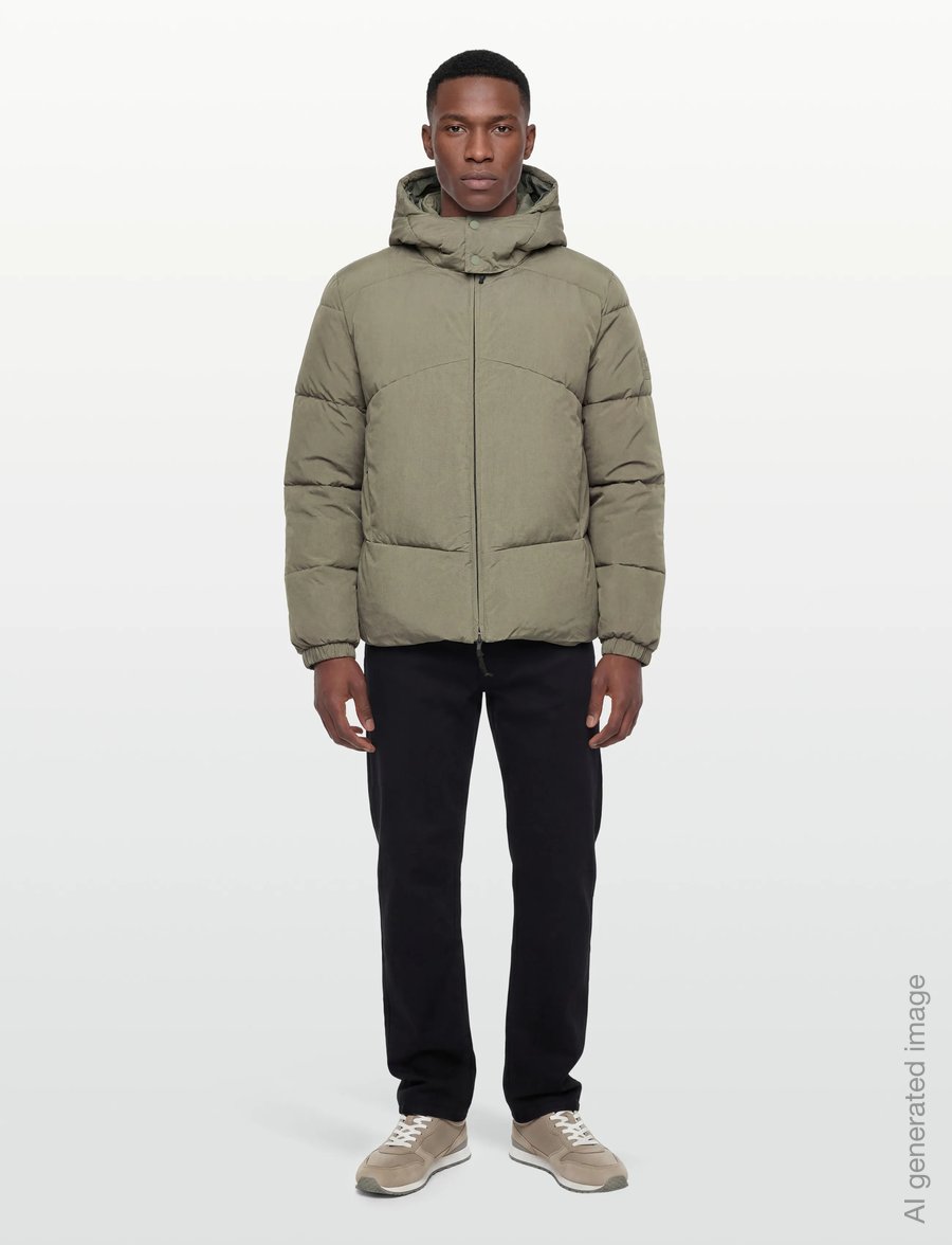 EA7 - BOMBER JACKET - dunjakker - mulled basil - 0