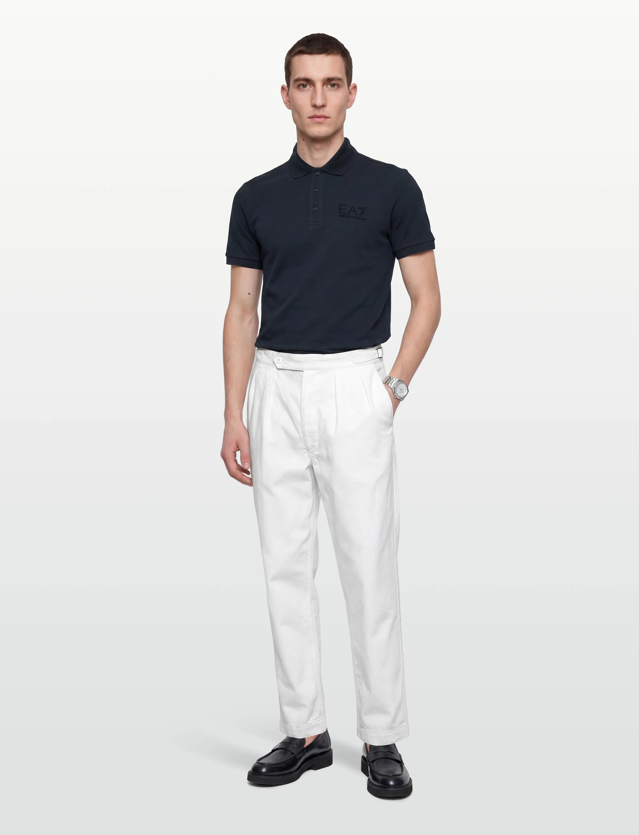 EA7 POLO SHIRT - Kleidung - ARMANI BLUE / navy