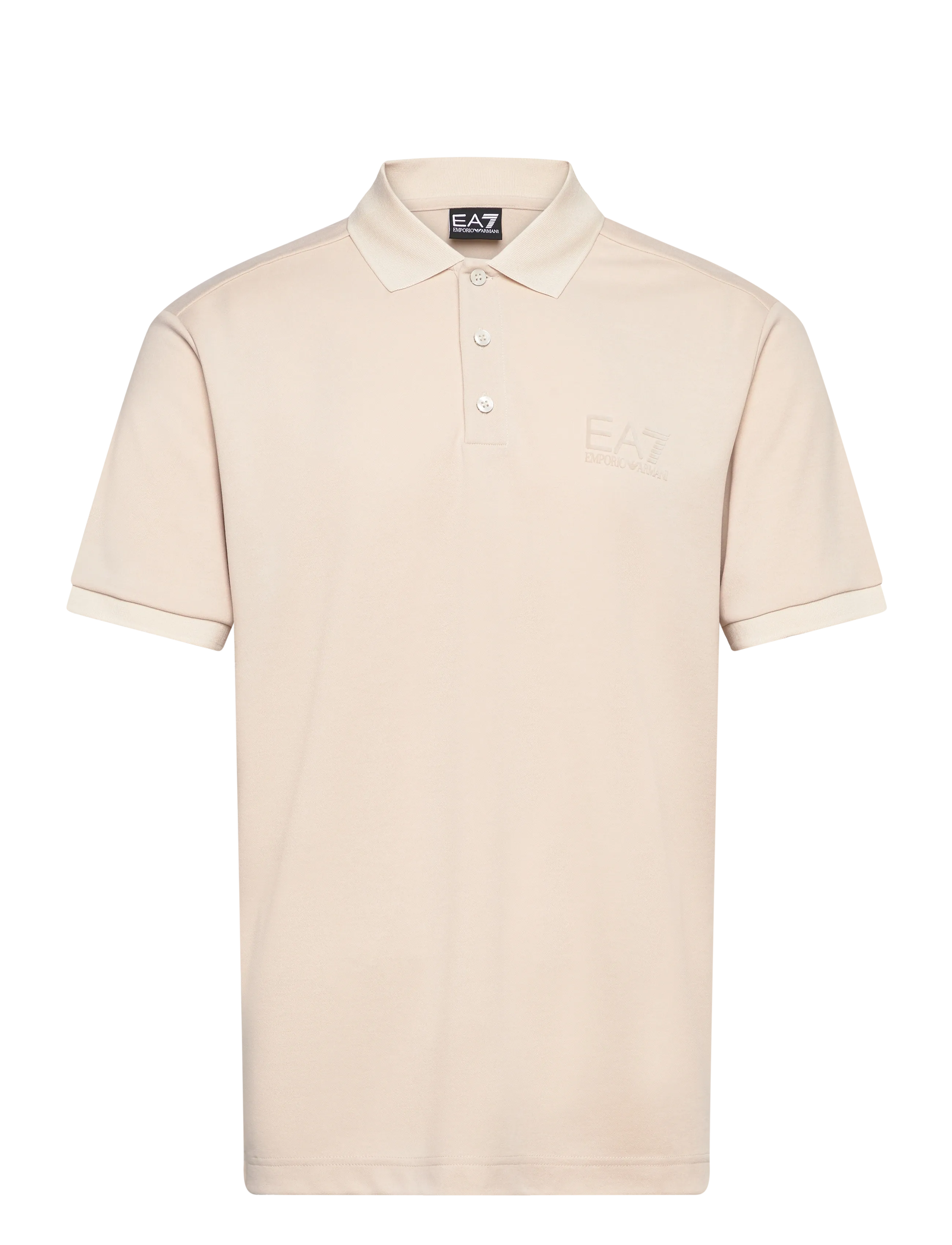 EA7 POLO SHIRT - Nyheter - RAINY DAY / cream