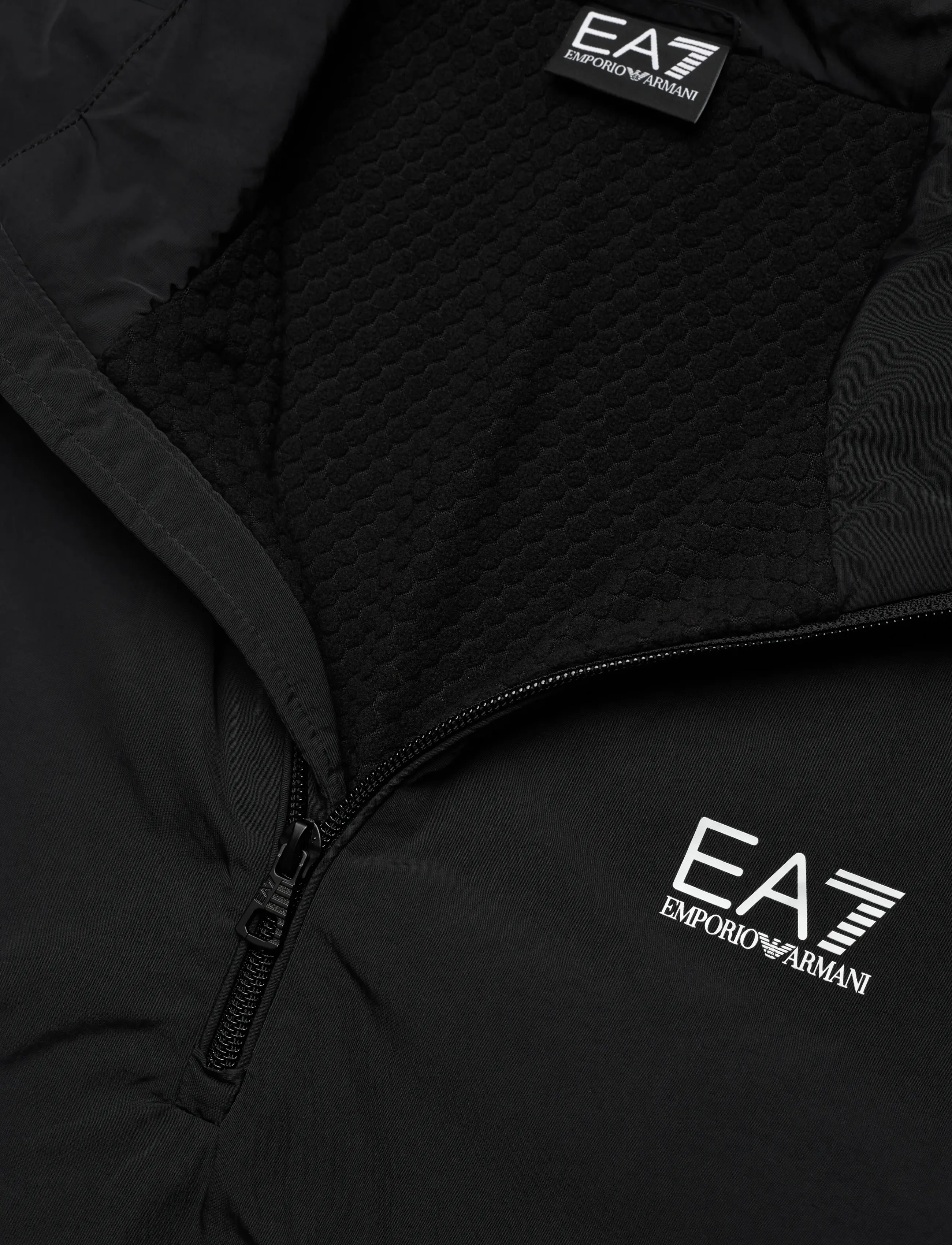 EA7 - SWEATSHIRT - spring jackets - black - 2