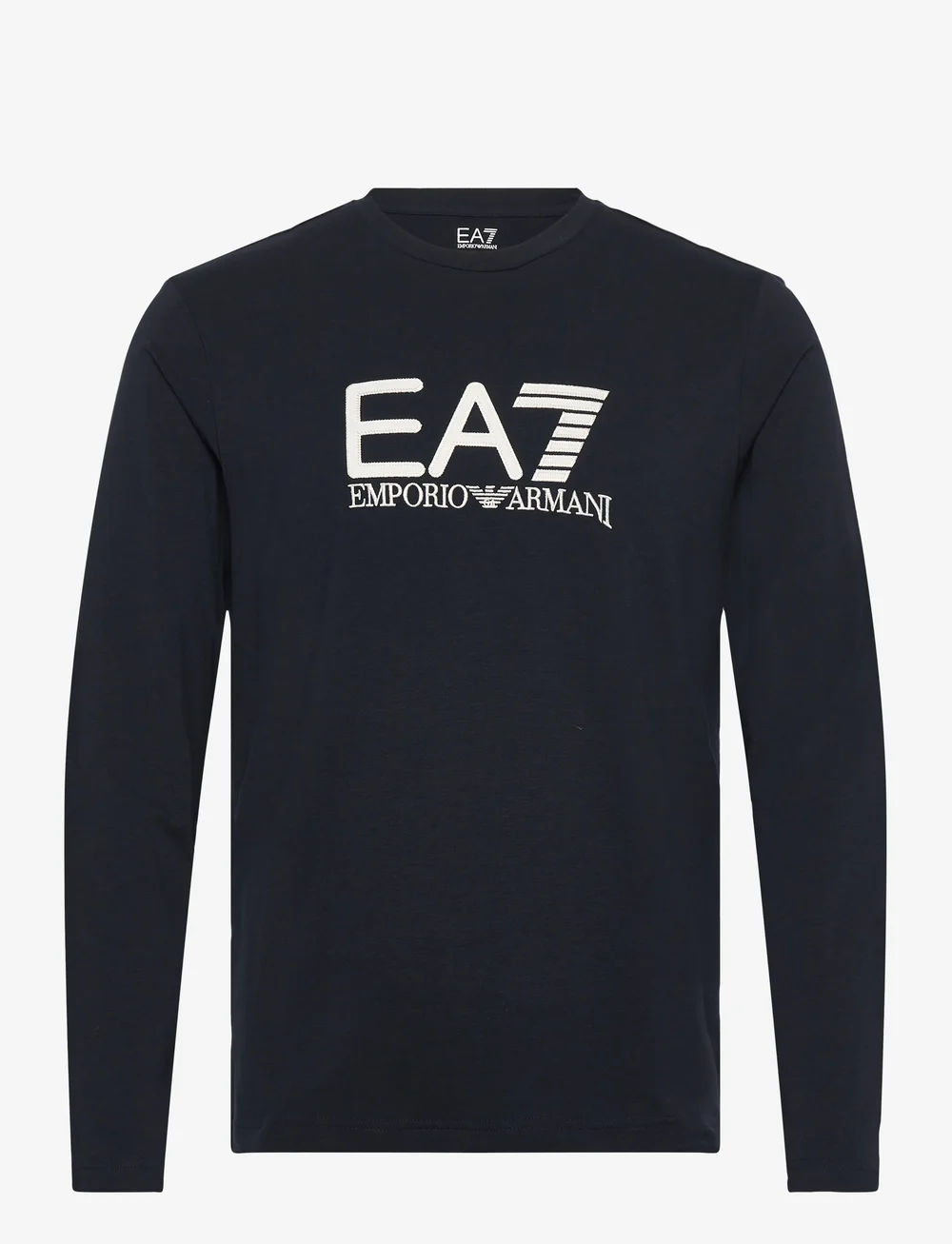 EA7 - T-SHIRT - pikkade varrukatega t-särgid - armani blue / cream - 0