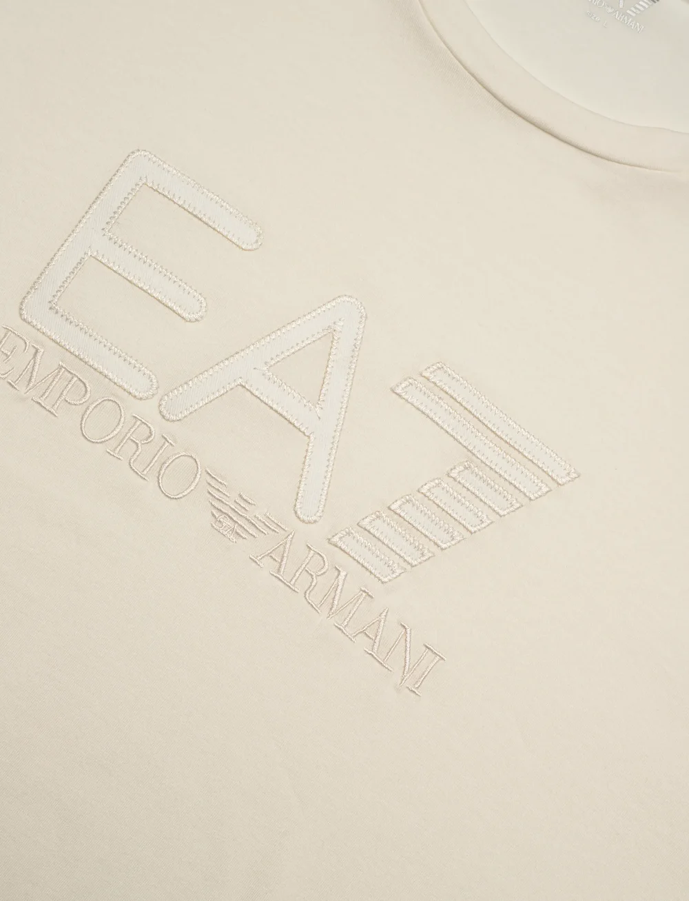 EA7 - T-SHIRT - t-shirts à manches longues - vanilla ice - 2