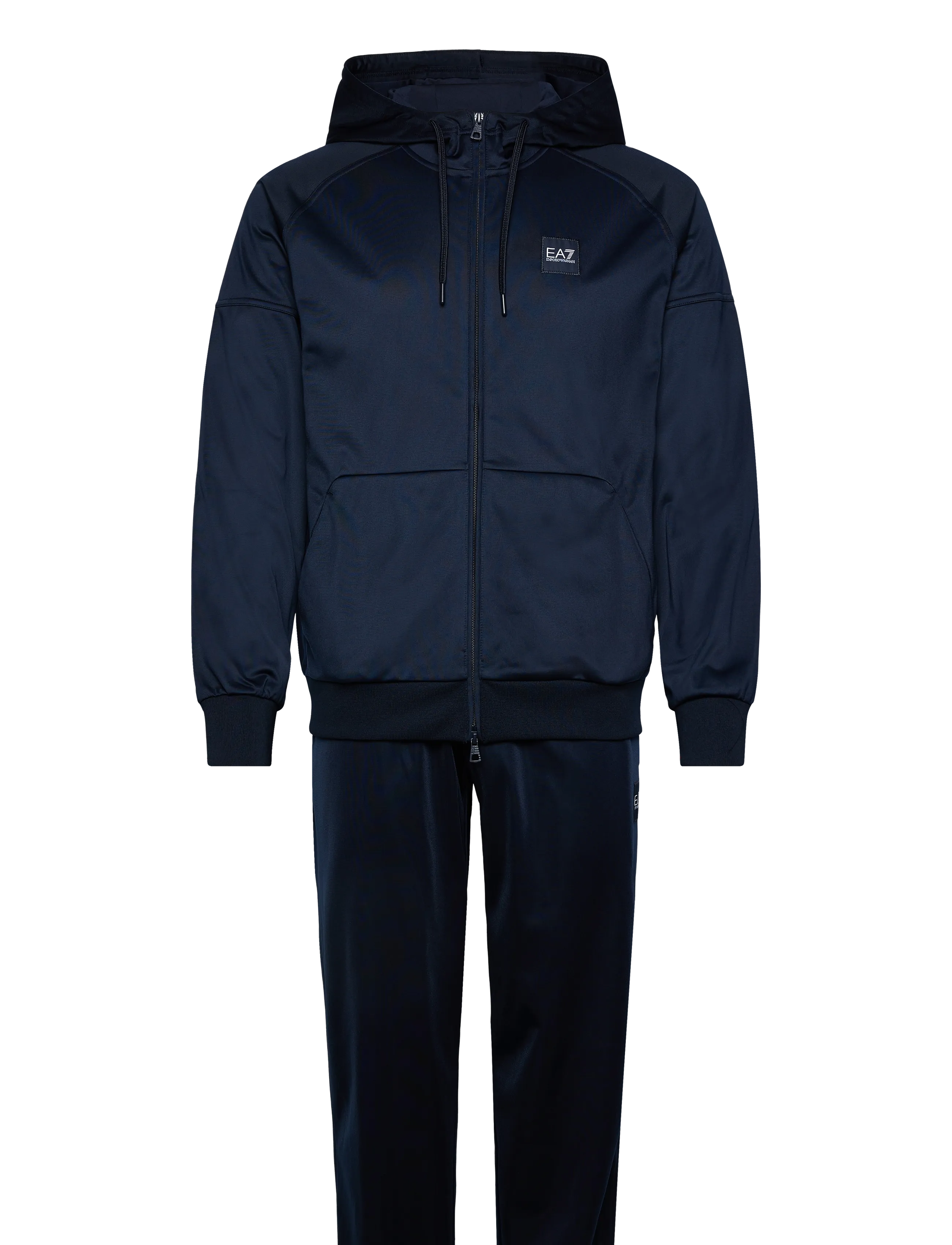 EA7 TRACKSUIT - Trainingsanzug - ARMANI BLUE / CREAM / navy