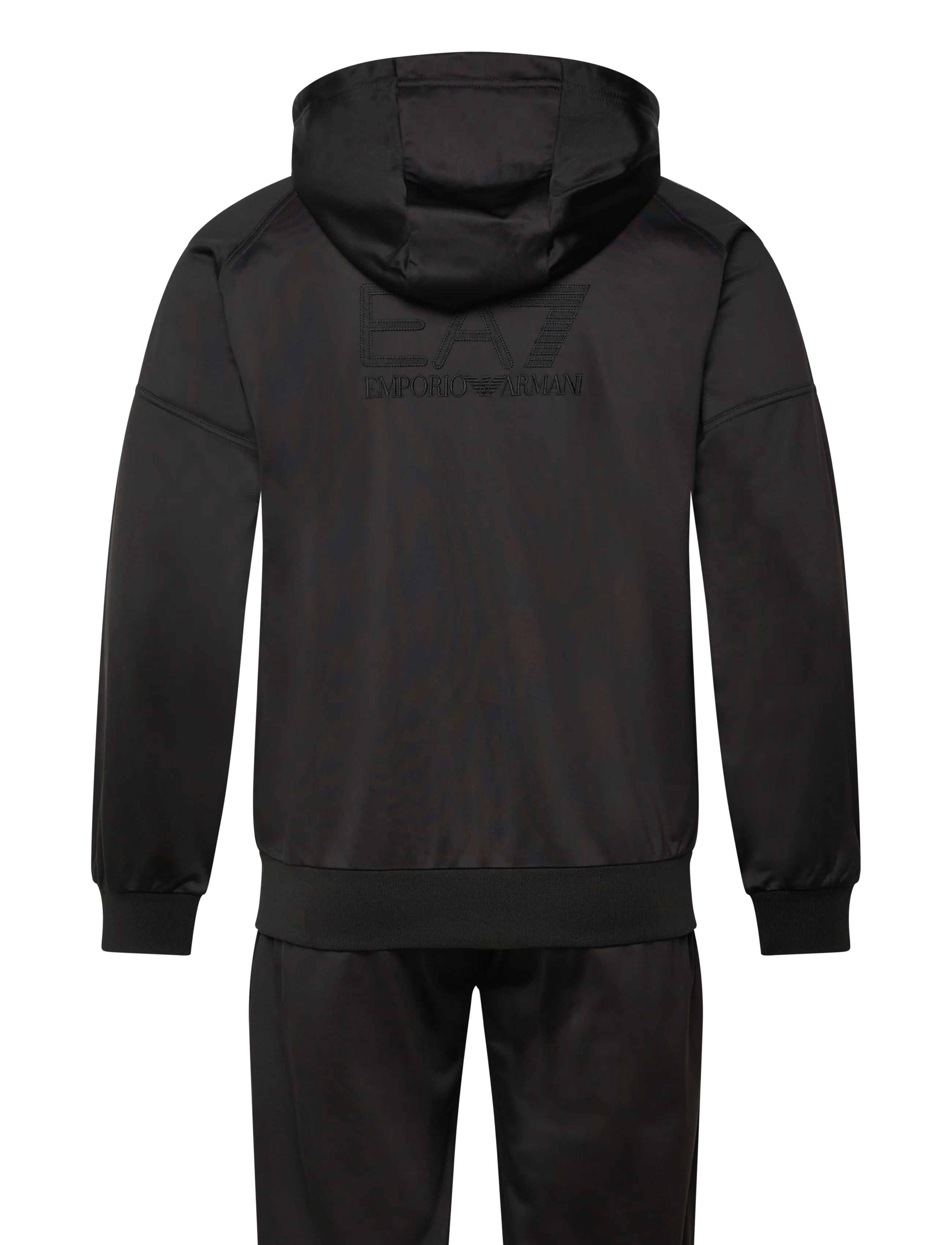 EA7 - TRACKSUIT - track jacketstrainingsanzug - black - 2
