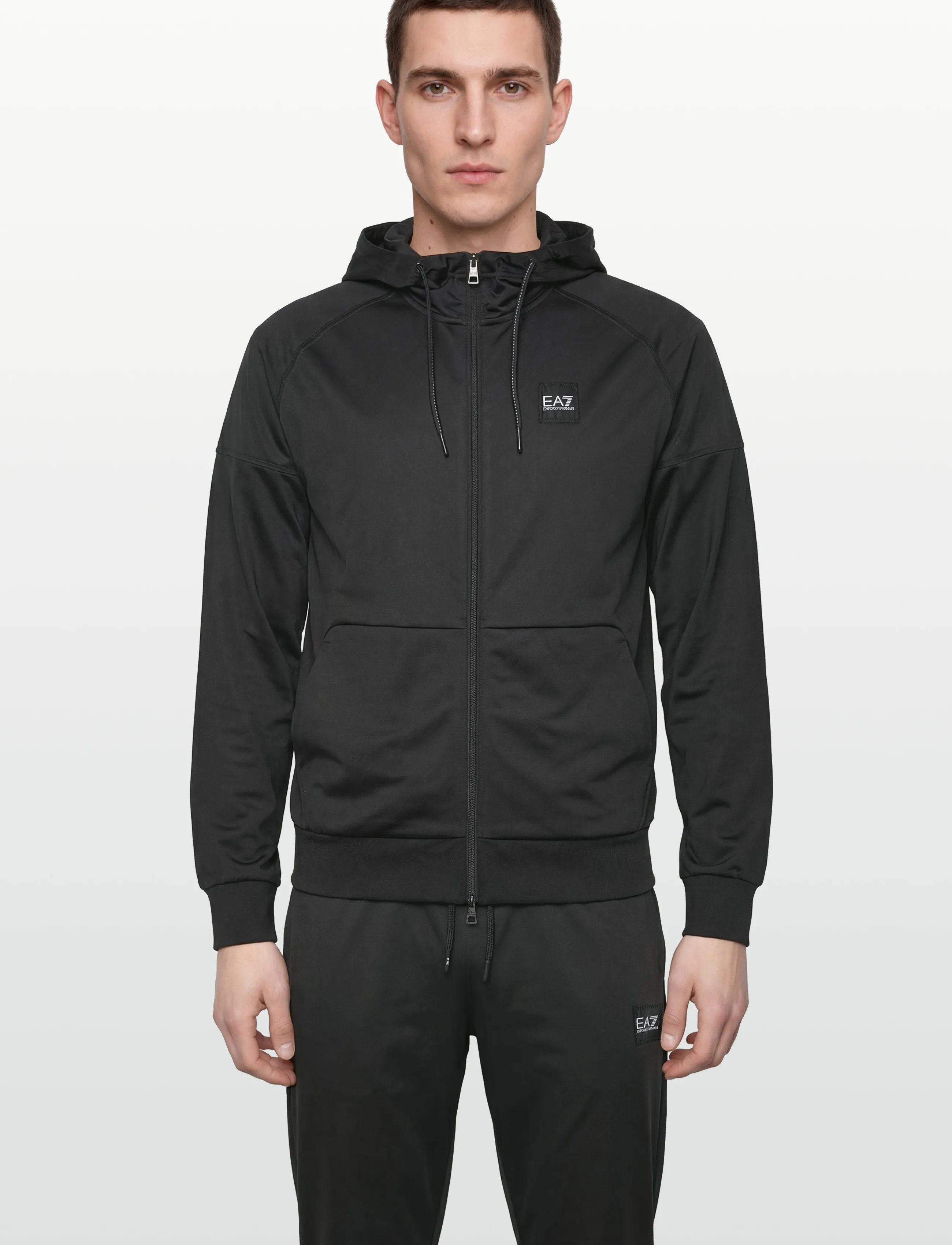 EA7 - TRACKSUIT - track jacketstrainingsanzug - black - 5
